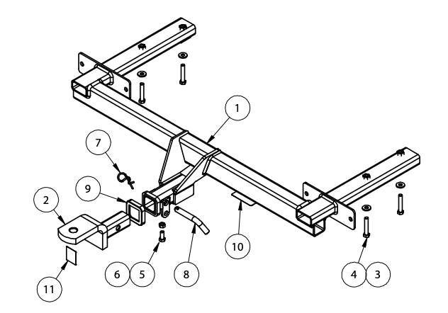HAYMAN REESE Towbar to suit Holden Malibu (6/2013 to 12/2017)