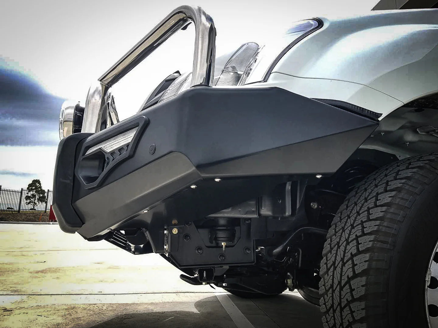 MCC 808-01 Phoenix Bull Bars Triple Stainless Loops Package TO SUIT ON ISUZU MUX RF 2013-2016