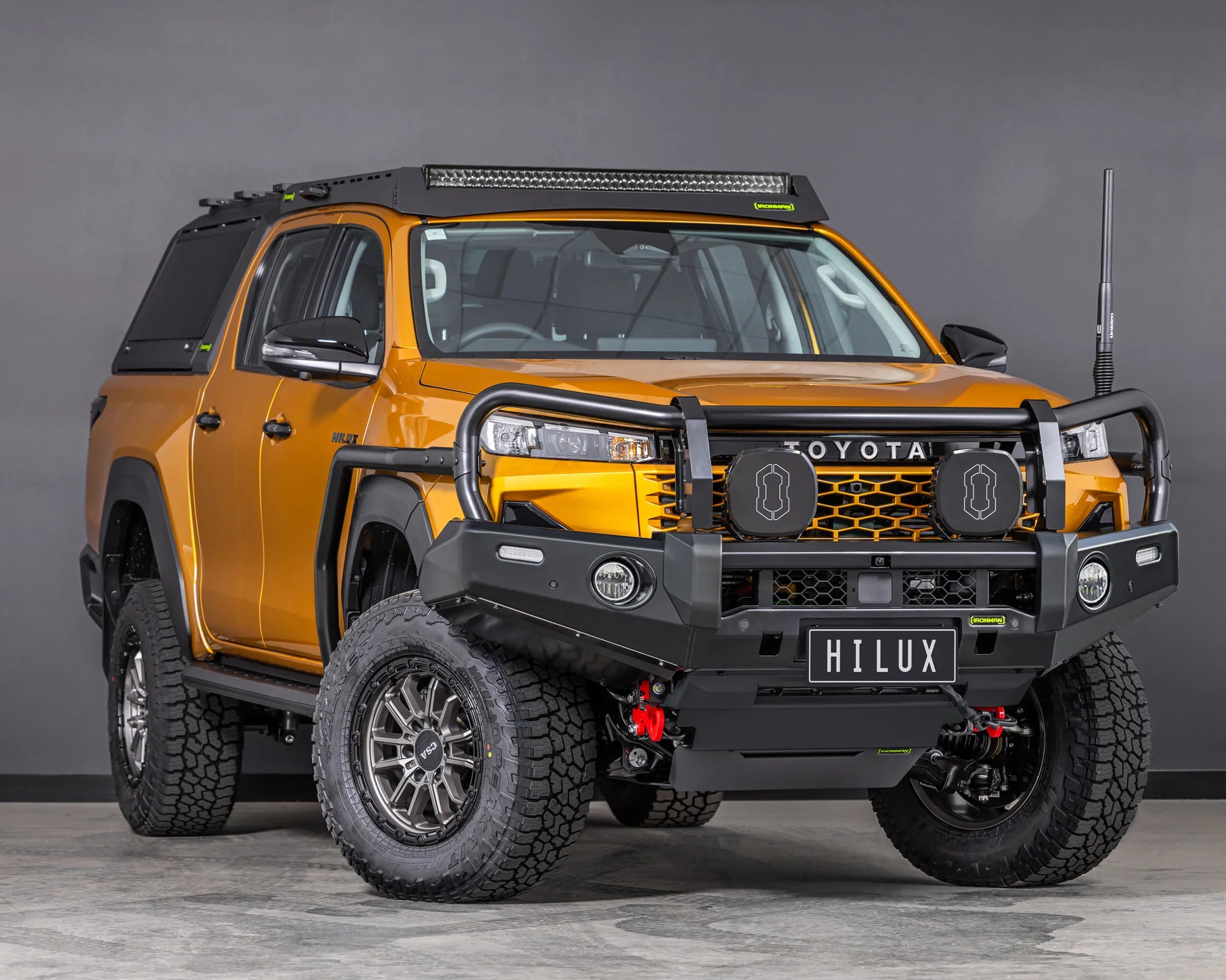 Ironman Deluxe Bull Bar For Toyota HiLux N90 (22026-ON)
