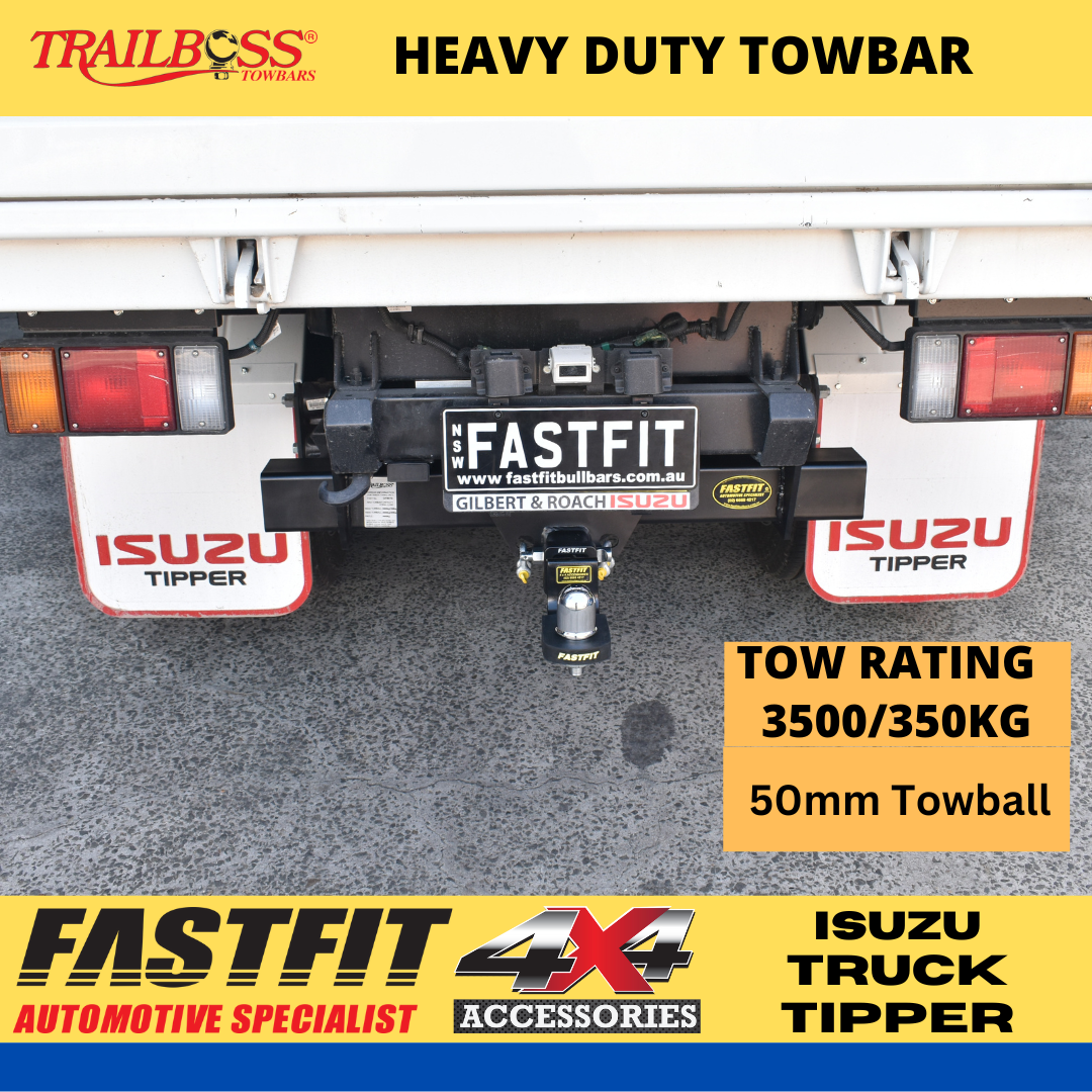 Trailboss Heavy Duty Towbar to suit Universal Truck Bar Multi Fit Towbar kit TO SUIT ISUZU TIPPER