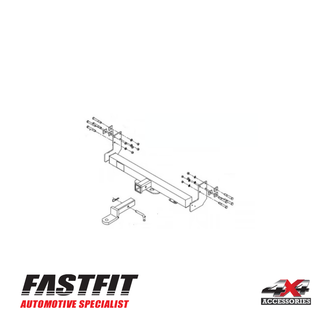 TOWRITE Towbar to suit VOLKSWAGEN LT & MERCEDES SPRINTER VAN 3D VAN 02/1998-10/2006