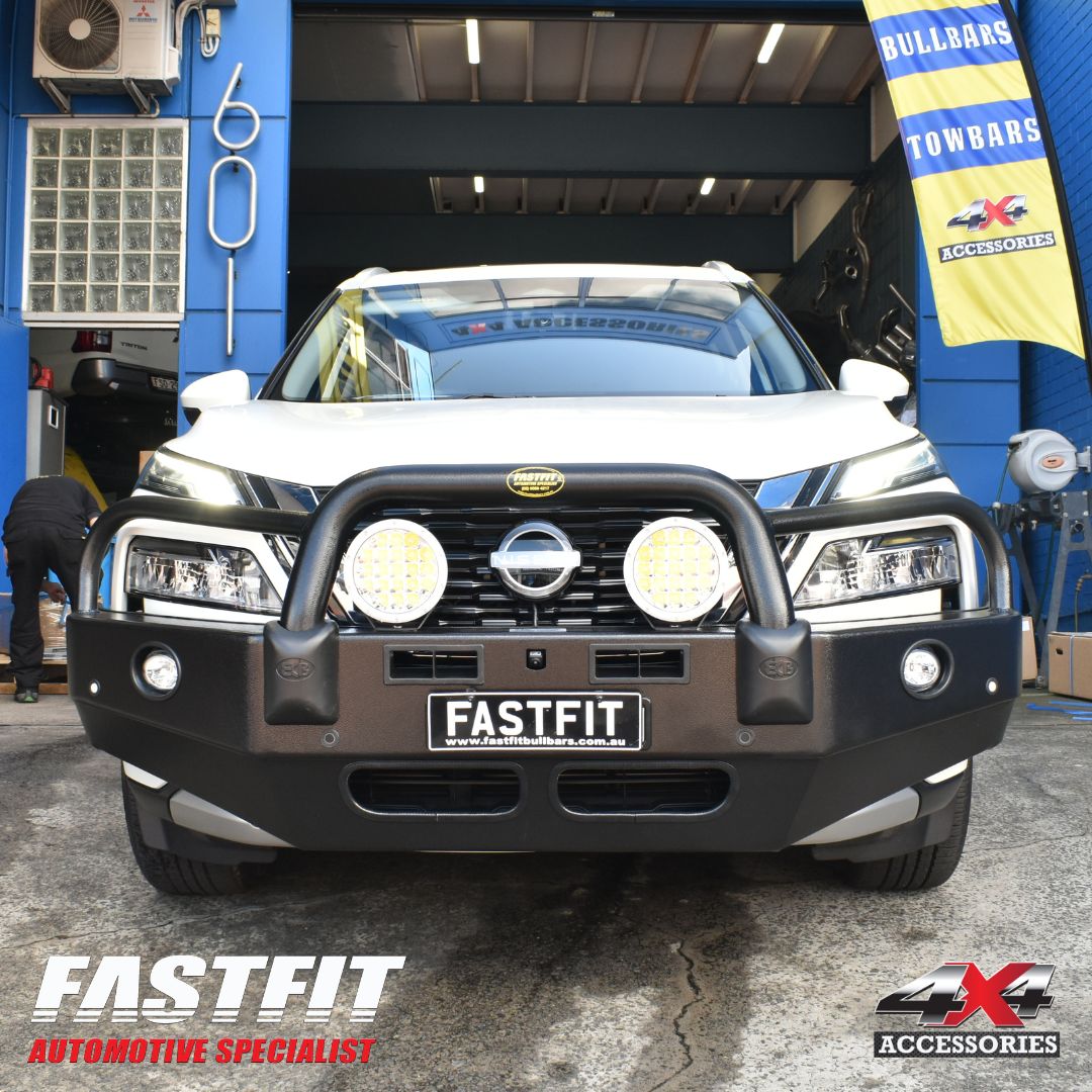 ECB BULLBAR (BLACK RIPPLE) TO SUIT NISSAN X-TRAIL 08/2022-09/2025