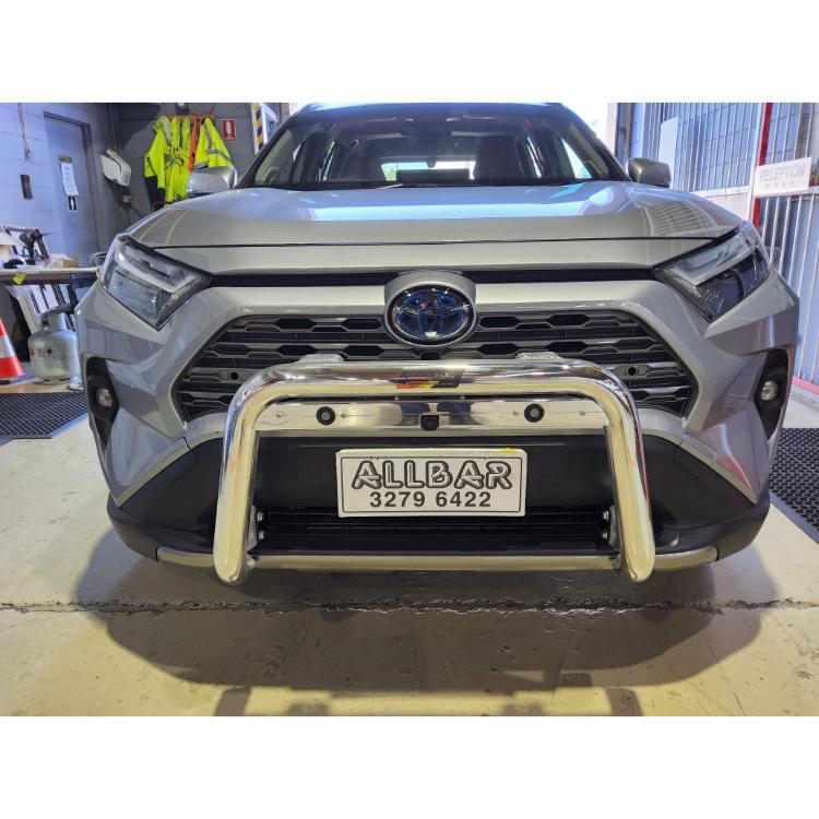 ALL BARS NUDGE BAR (POLISHED ALLOY) TO SUIT TOYOTA RAV4 2022