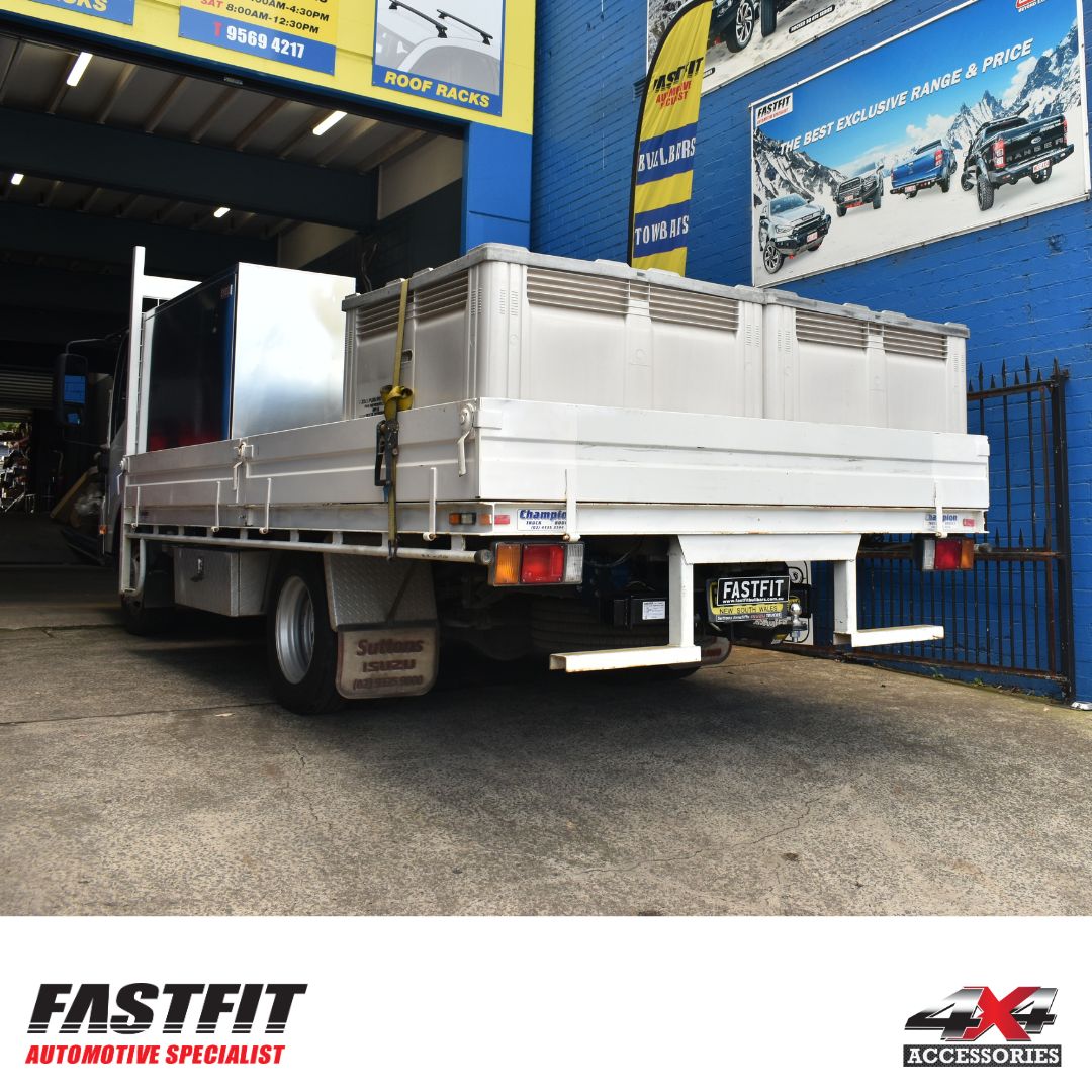 FASTFIT CUSTOM MADE TOWBAR TO SUIT ISUZU NPR-300 TRUCK 2011 (FITTING ONLY AT OUR WORKSHOP-CONTACT US FOR QUOTATION)