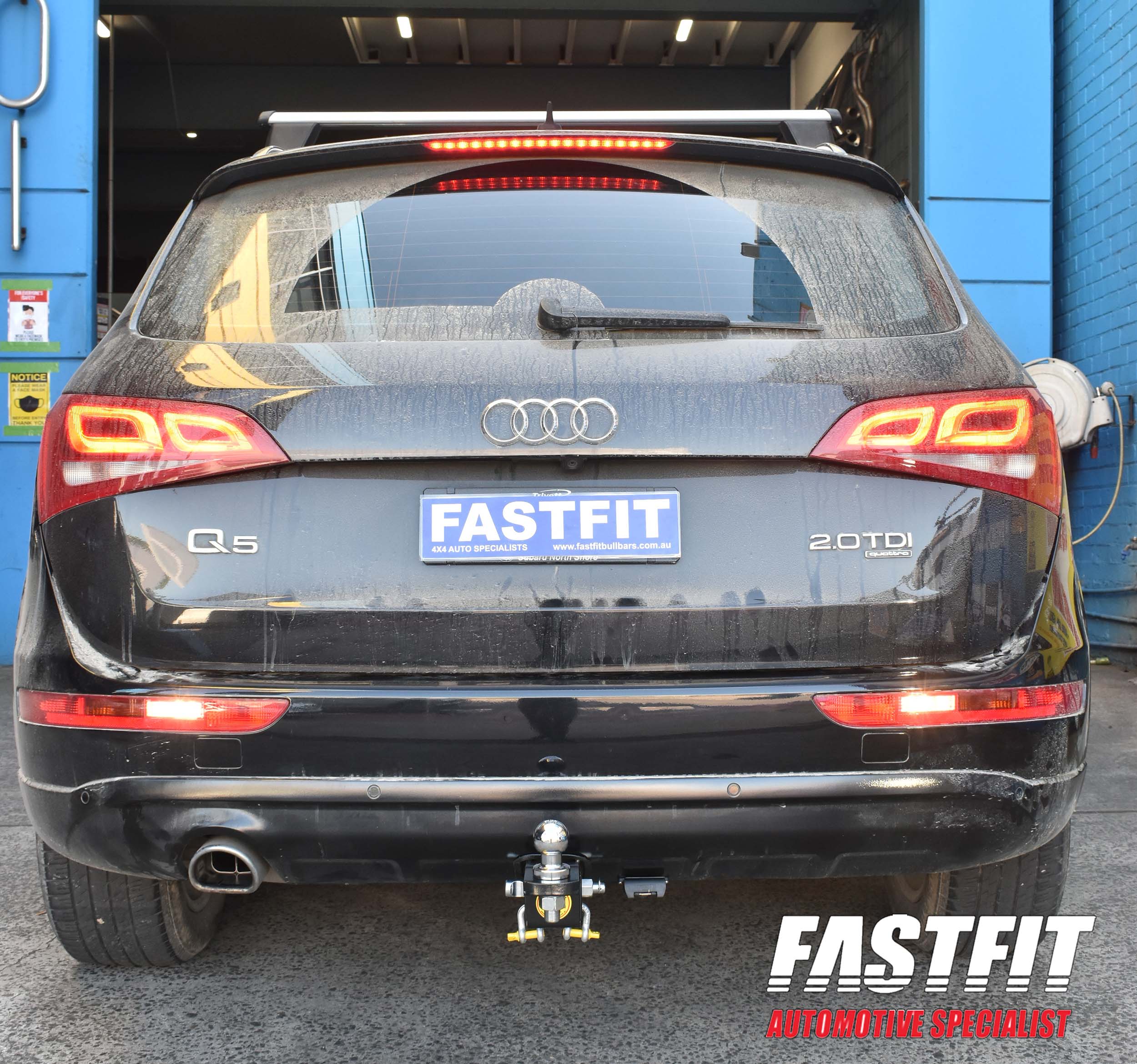 2AUDIQ5TRAILBOSSTOWBAR