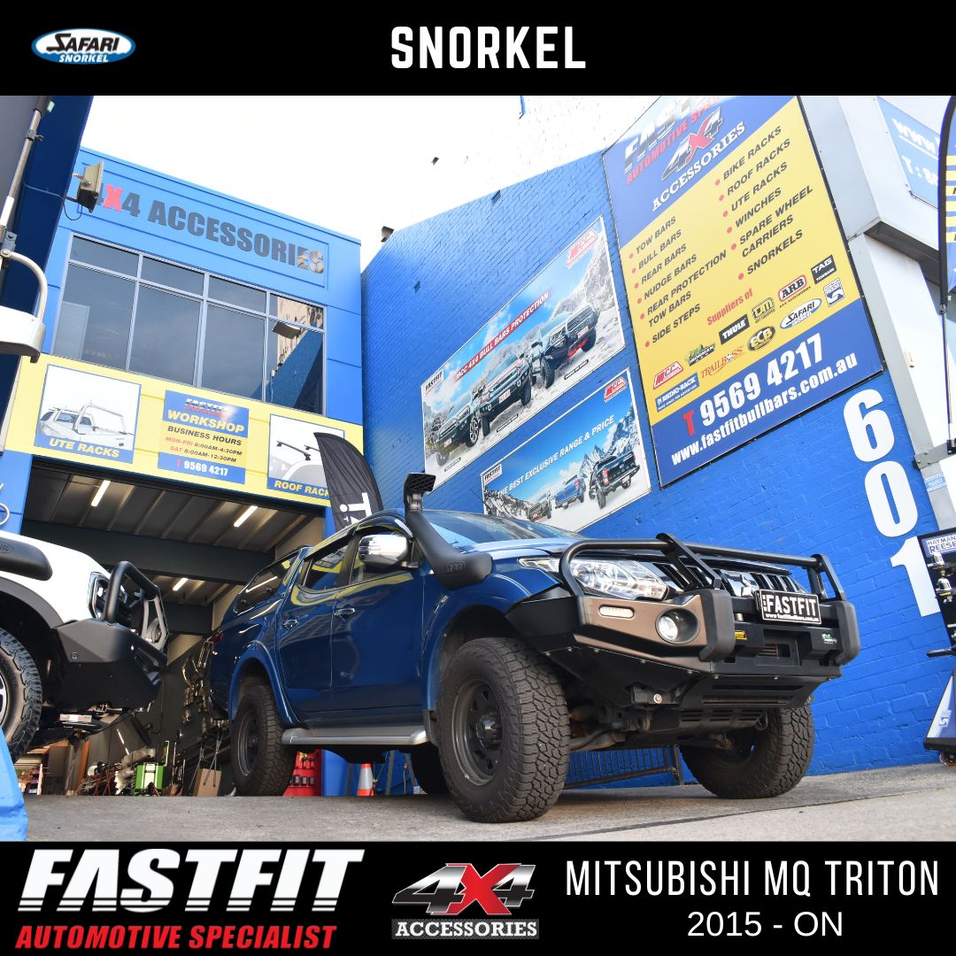 Safari Snorkel to suit Mitsubishi MQ Triton 3.0L Petrol 08/2015-2018