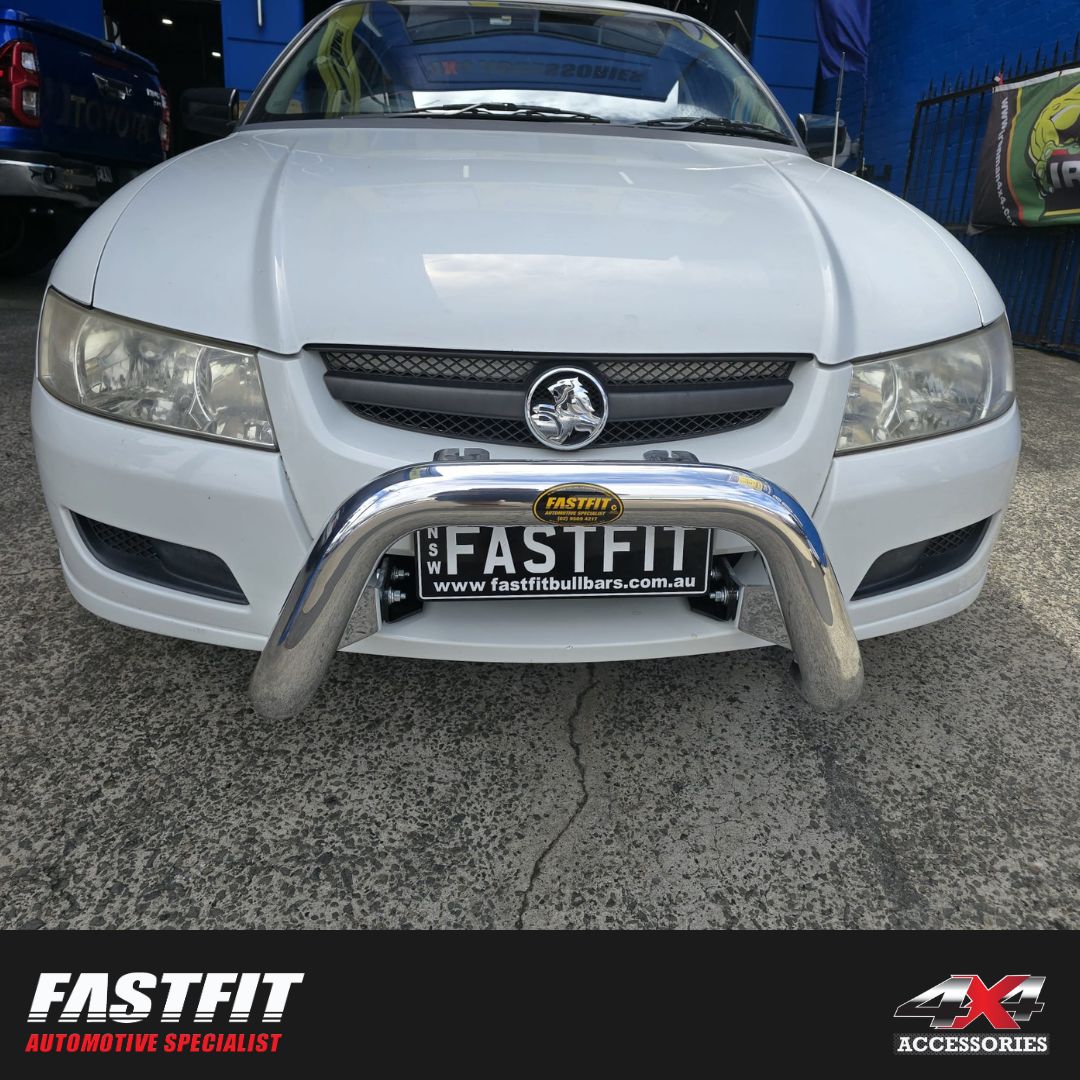 ALL BARS NUDGE BAR (POLISHED ALLOY) TO SUIT HOLDEN COMMODORE VZ 2004-2007