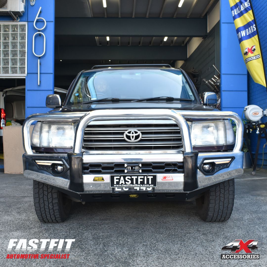 MCC 808-01A Alloy Phoenix Bull Bar Triple Loops to suit Toyota LandCruiser 100 Series 1998-2007