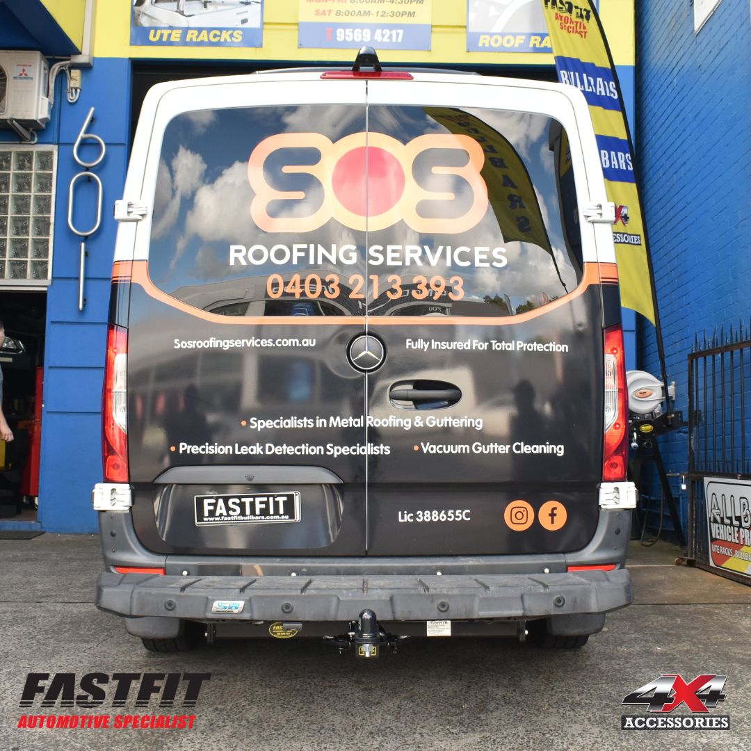 FASTFIT Custom Fitted Towbar to suit Mercedes-Benz Sprinter Van With Step 06/2018 - ON (FITTING ONLY DONE AT OUR WORKSHOP. CONTACT US FOR DETAILS & BOOKING)