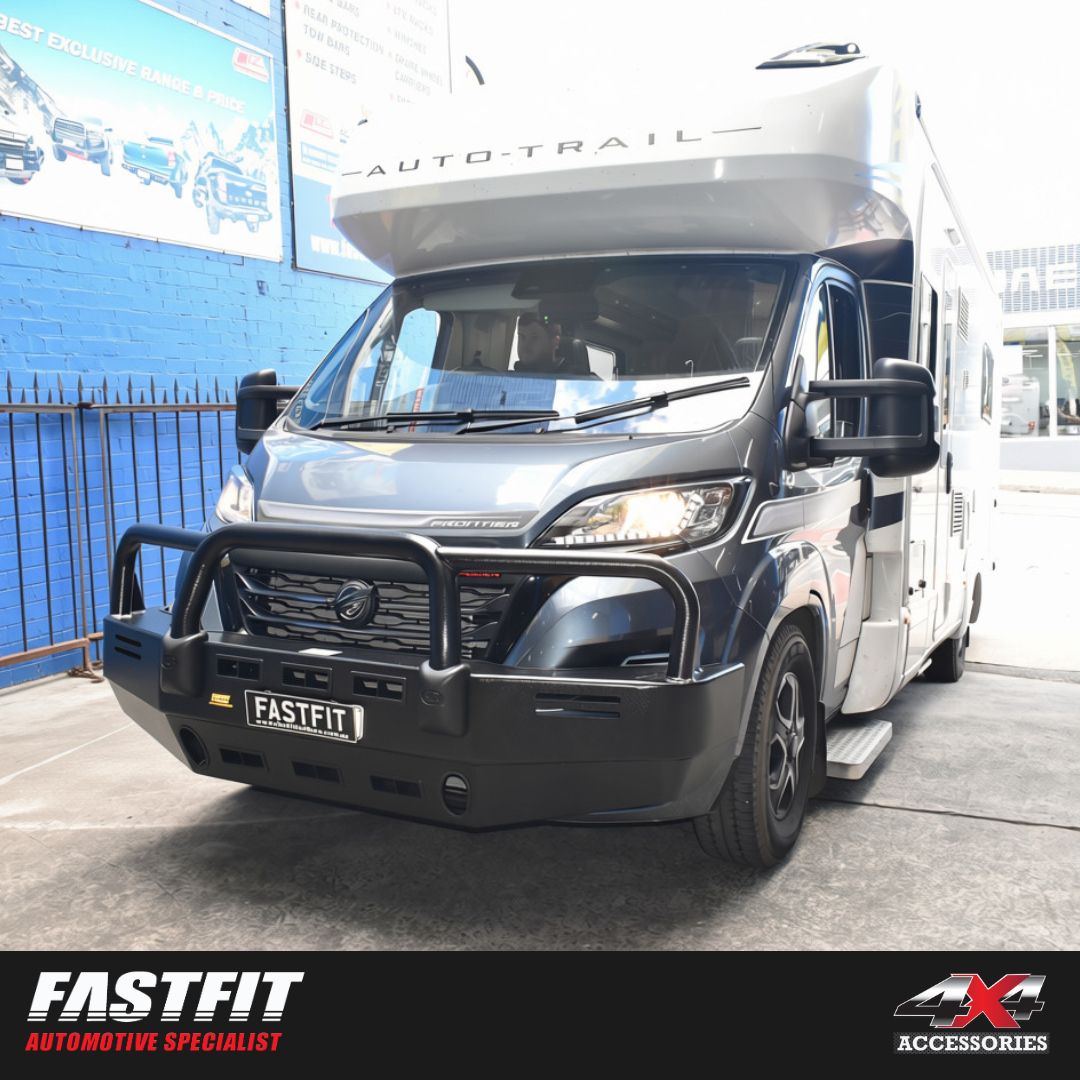ECB Bull Bars (BLACK) (09/2014 to 04/2020) for FIAT DUCATO