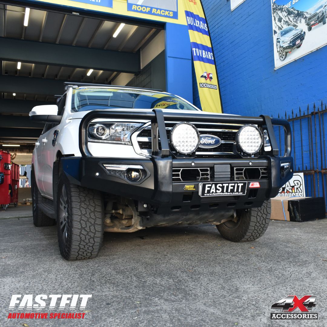 MCC 808-02 PHOENIX BAR A-FRAME BULLBAR TO SUIT FORD EVEREST WITH TECH-PACK & FRONT SENSORS 2019-2022
