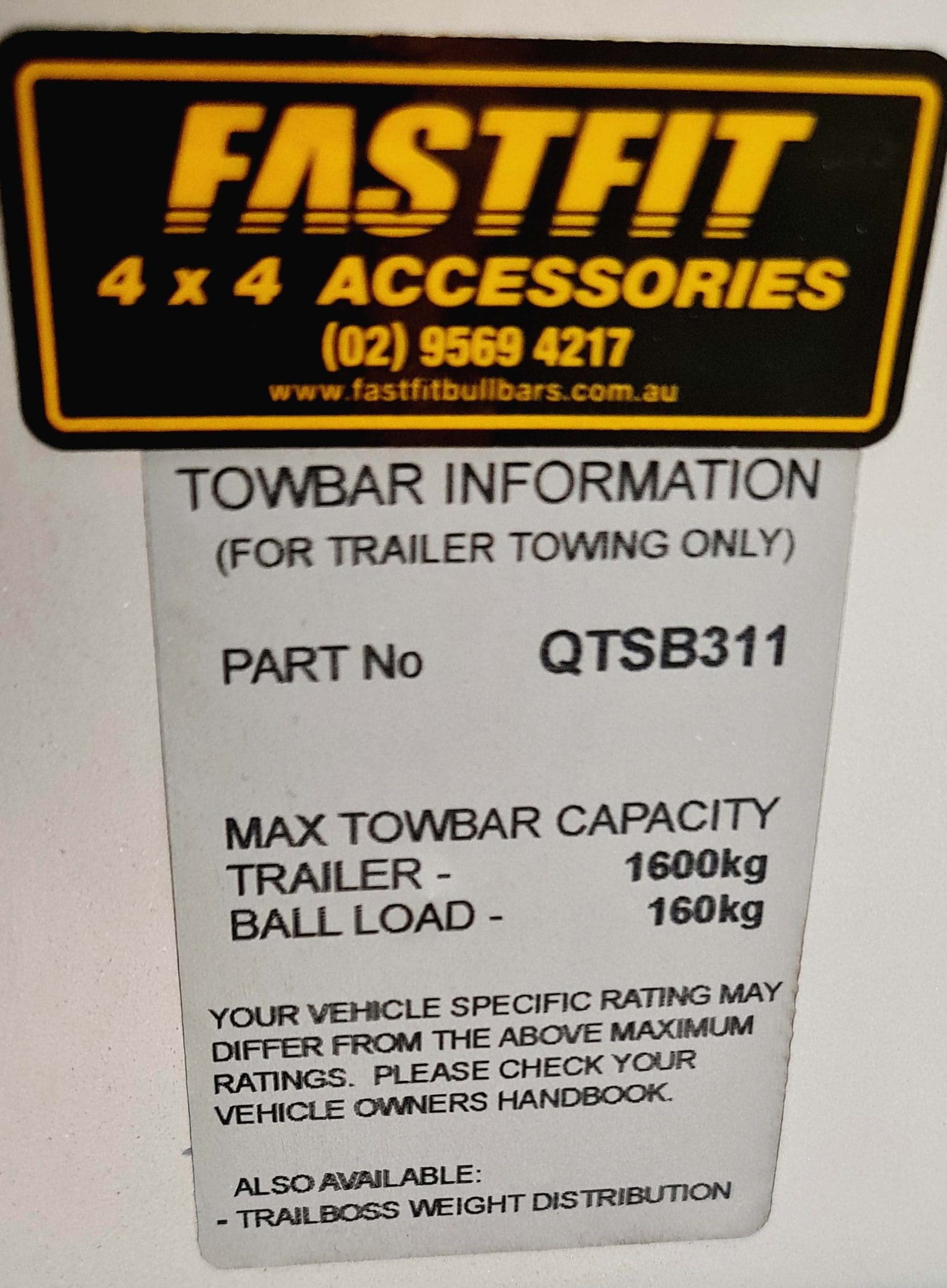 4SUBARUFORESTERTOWBAR