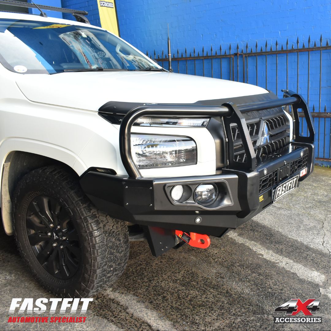 MCC 707-02 FALCON A-FRAME (LED FOGLIGHT) Bull Bars FOR MITSUBISHI MV TRITON 2024-ON