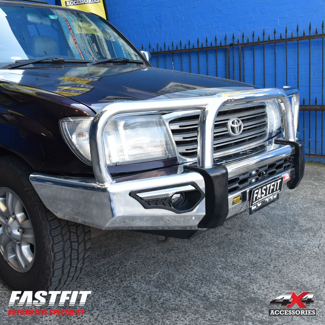 MCC 808-01A Alloy Phoenix Bull Bar Triple Loops to suit Toyota LandCruiser 100 Series 1998-2007