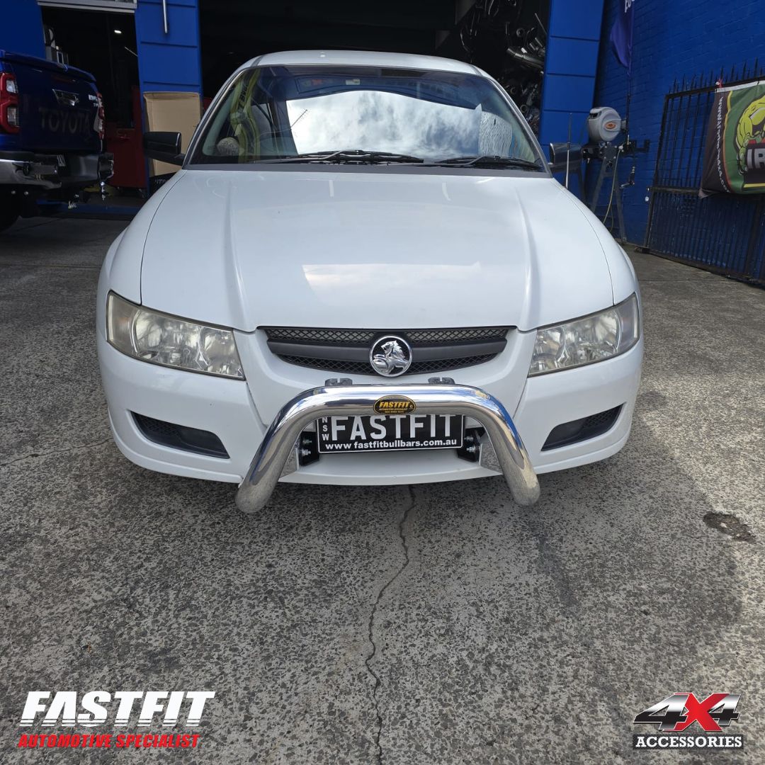 ALL BARS NUDGE BAR (POLISHED ALLOY) TO SUIT HOLDEN COMMODORE VZ 2004-2007