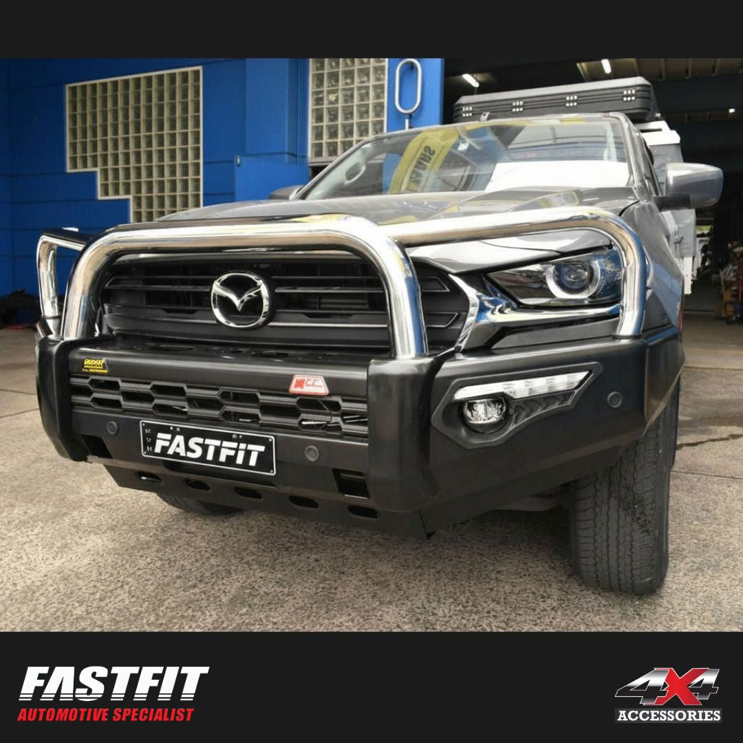 MCC 808-01 Phoenix Bull Bar Triple Stainless Loops Package to suit BT50 TF 2021-2025