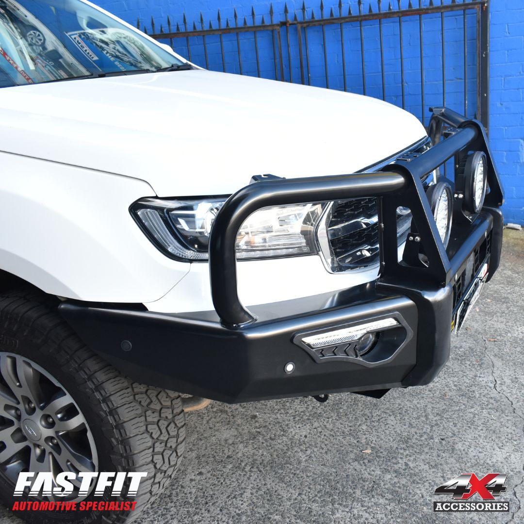 MCC 808-02 PHOENIX BAR A-FRAME BULLBAR TO SUIT FORD EVEREST WITH TECH-PACK & FRONT SENSORS 2019-2022