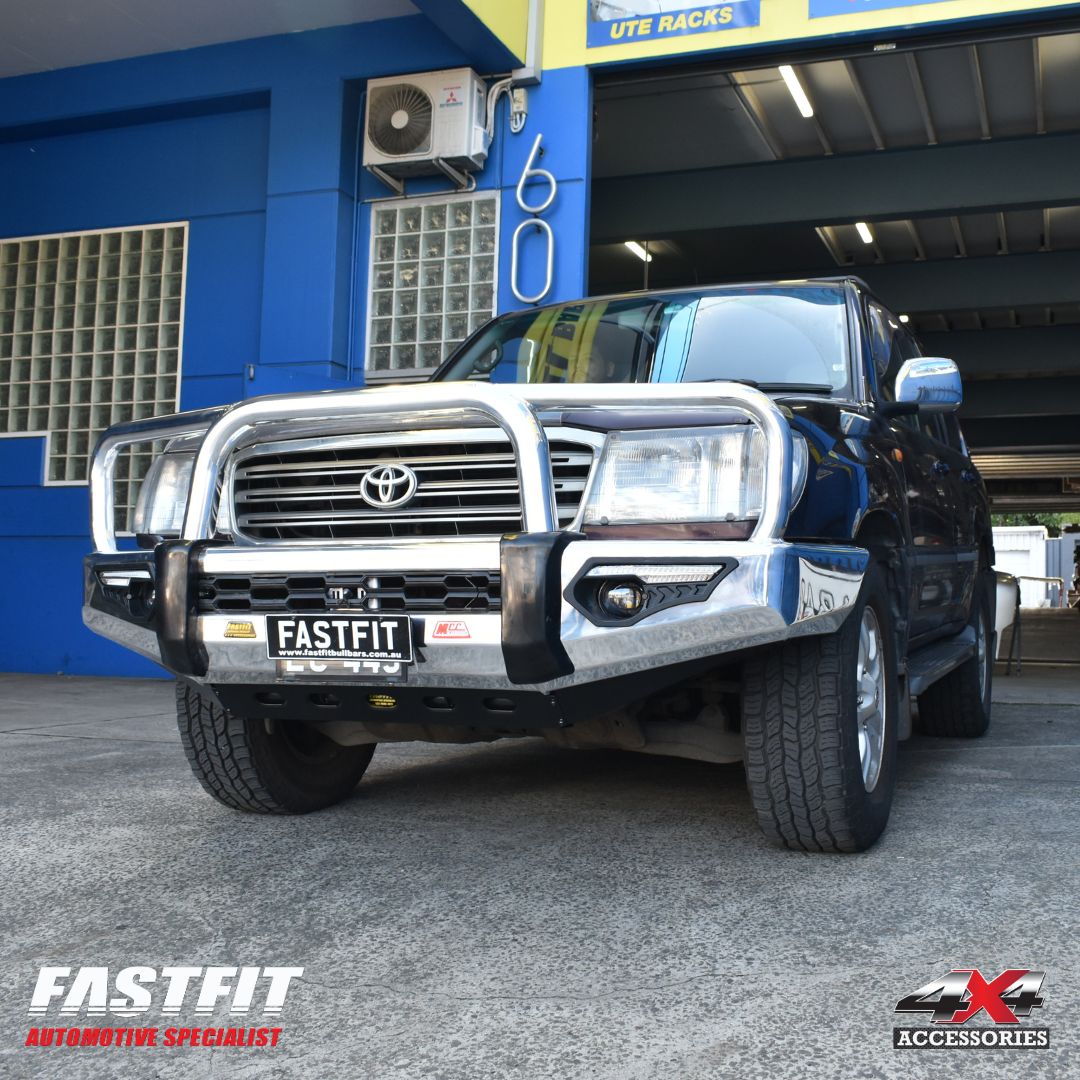 MCC 808-01A Alloy Phoenix Bull Bar Triple Loops to suit Toyota LandCruiser 100 Series 1998-2007