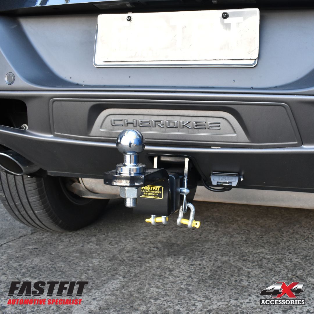 TRAILBOSS TOWBAR TO SUIT JEEP CHEROKEE KL 5D SUV (WILL FIT TRAILHAWK) 6/2014-8/2018