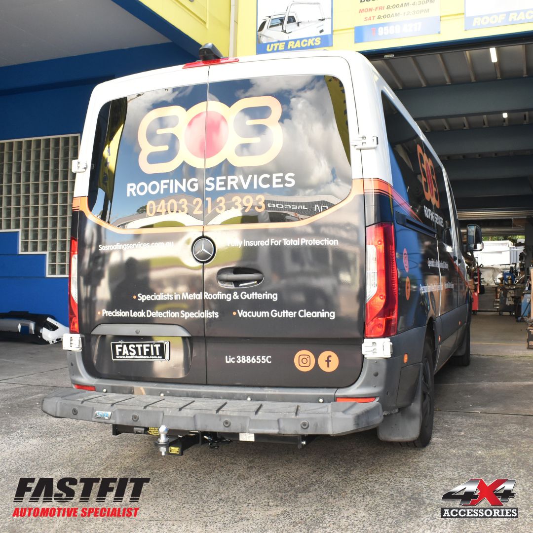FASTFIT Custom Fitted Towbar to suit Mercedes-Benz Sprinter Van With Step 06/2018 - ON (FITTING ONLY DONE AT OUR WORKSHOP. CONTACT US FOR DETAILS & BOOKING)
