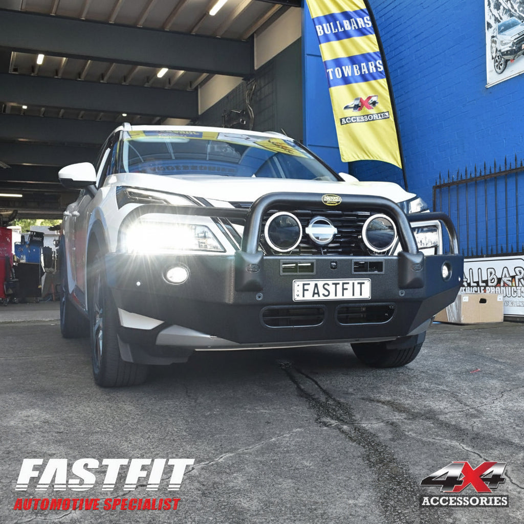ECB BULLBAR (BLACK RIPPLE) TO SUIT NISSAN X-TRAIL 08/2022-09/2025