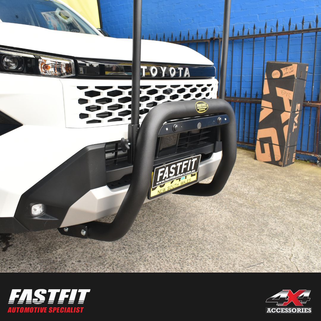 ALL BARS Nudge Bar (Black) & H-Rack to suit Toyota Hilux 2026
