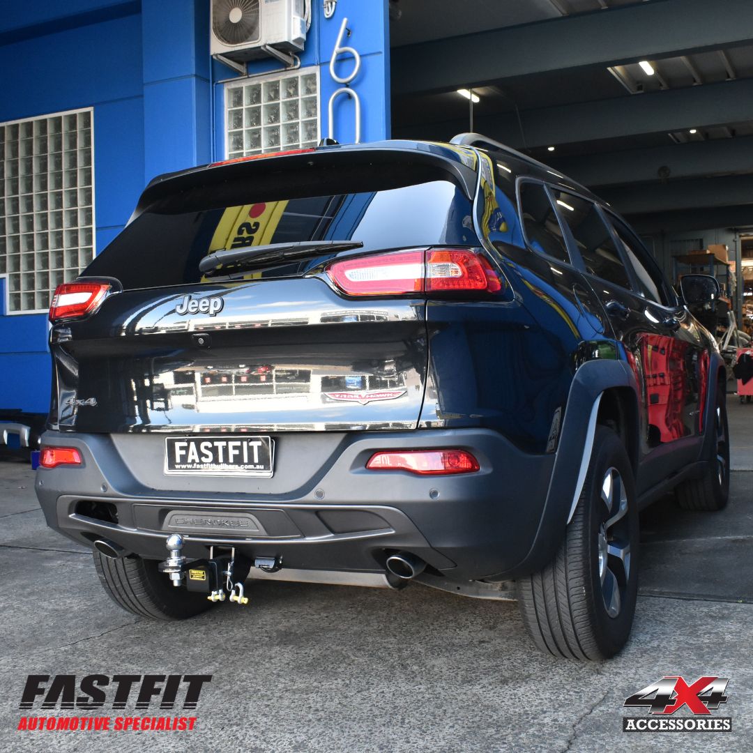 TRAILBOSS TOWBAR TO SUIT JEEP CHEROKEE KL 5D SUV (WILL FIT TRAILHAWK) 6/2014-8/2018