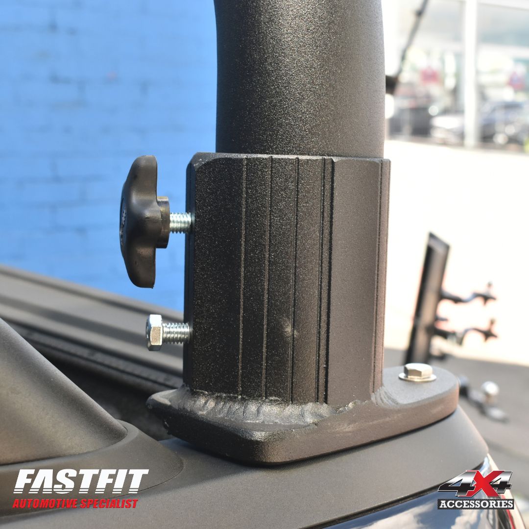 All Bars Rear Ladder Rack Only (Black) to suit Volkswagen Amarok 2024-ON