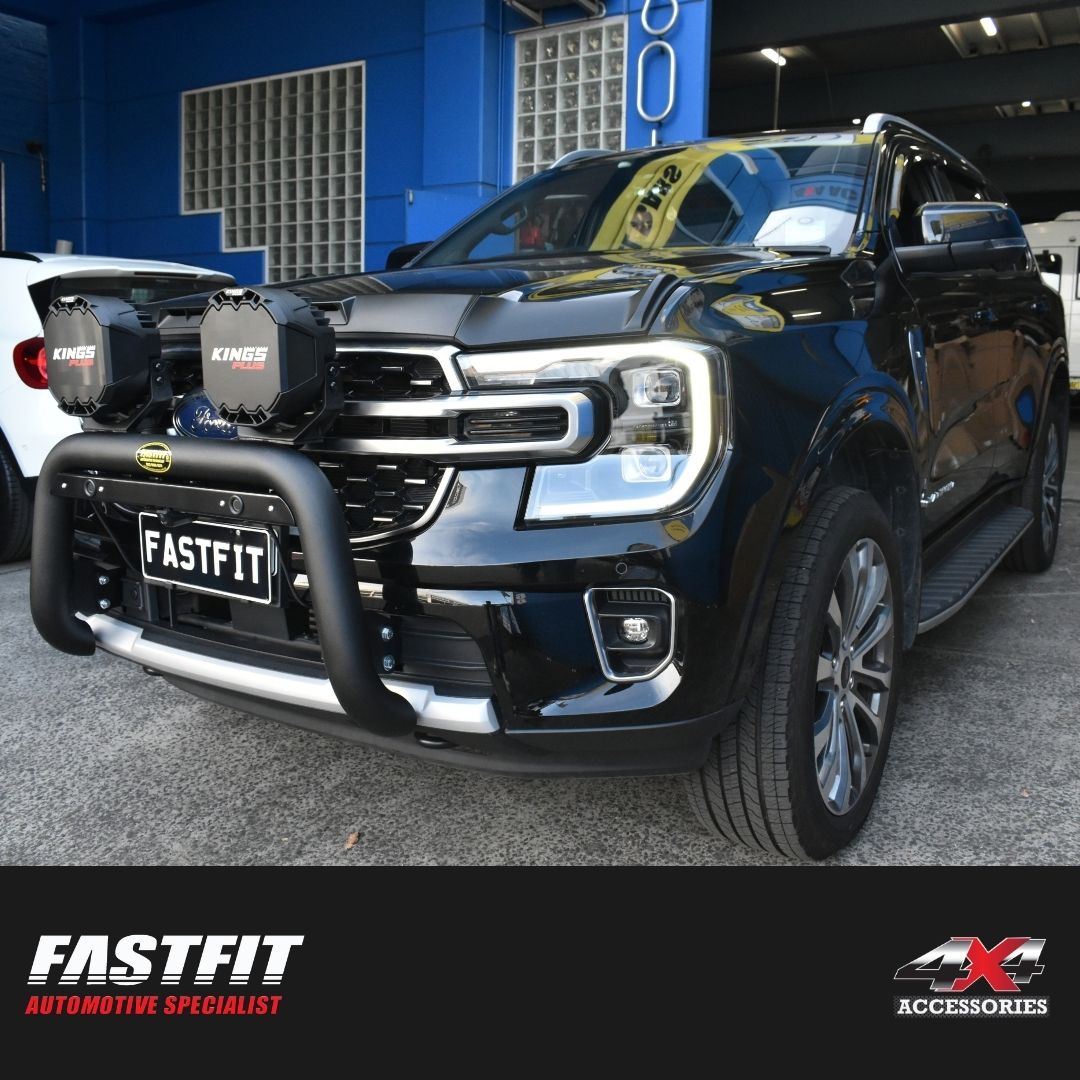 ALL BARS NUDGE BAR (BLACK) TO SUIT FORD EVEREST 06/2022-ON