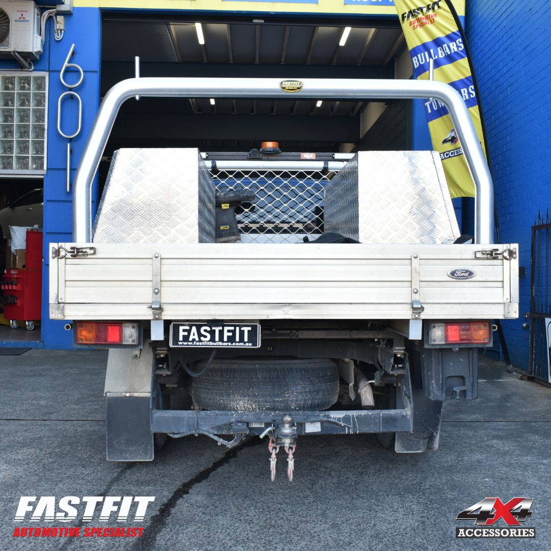 ALL BARS & RACKS Rear Ladder Rack (Mill Finish) for Ford Ranger
