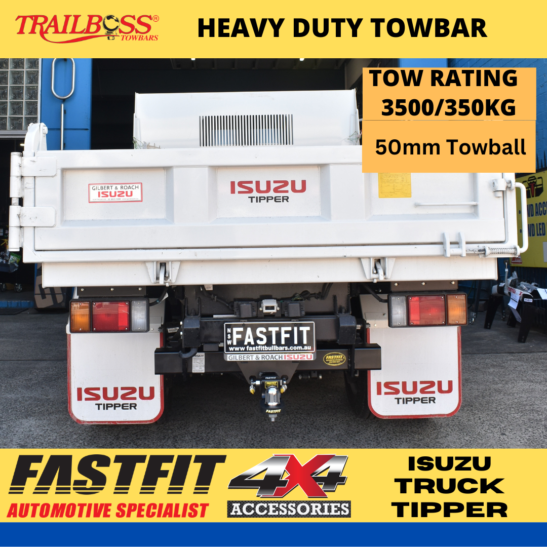 Trailboss Heavy Duty Towbar to suit Universal Truck Bar Multi Fit Towbar kit TO SUIT ISUZU TIPPER