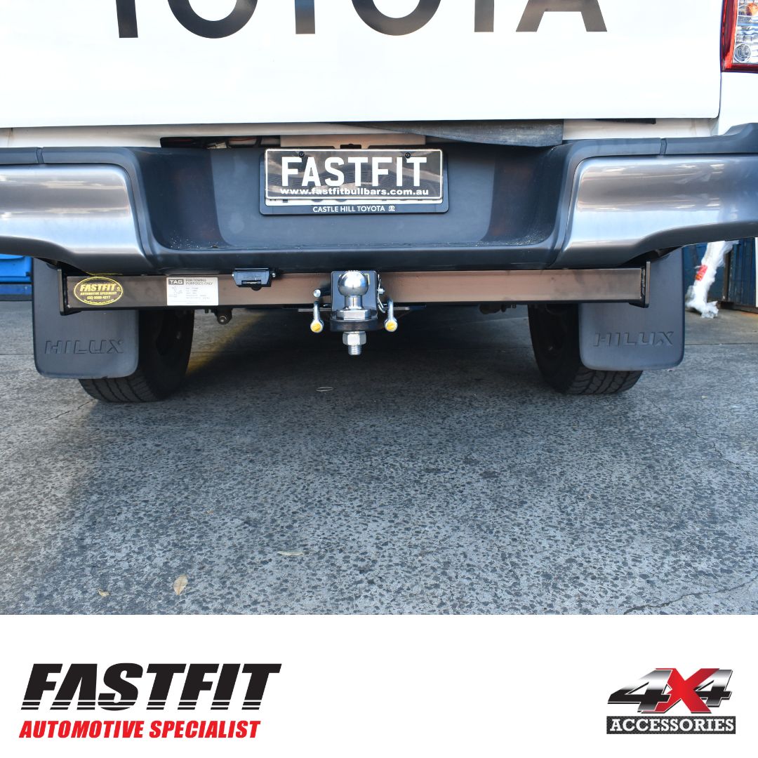 TAG Heavy Duty Towbar for Toyota Hilux With Rear Bumper Step 05/2015 - ON