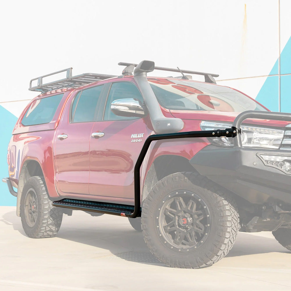 All Black Side Step and Rail Package