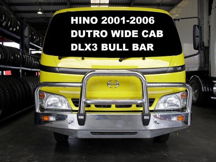 ECB BullBar for HINO DUTRO Hino 2001 to 2006 dutro wide cab (01/2001 to 01/2006)