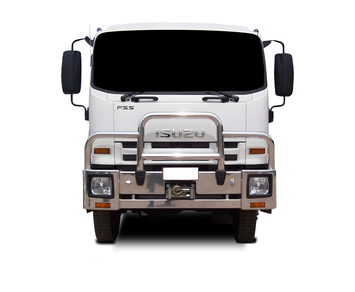 ECB Deluxe 3 Winch Compatible Bullbar for ISUZU FSS (FH) (01/2008 to Current )