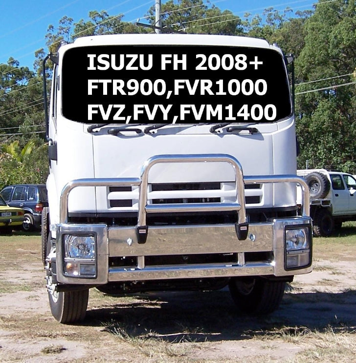ECB Deluxe 3 Bullbar for ISUZU FTR (FV) (01/2008 to 01/2010)