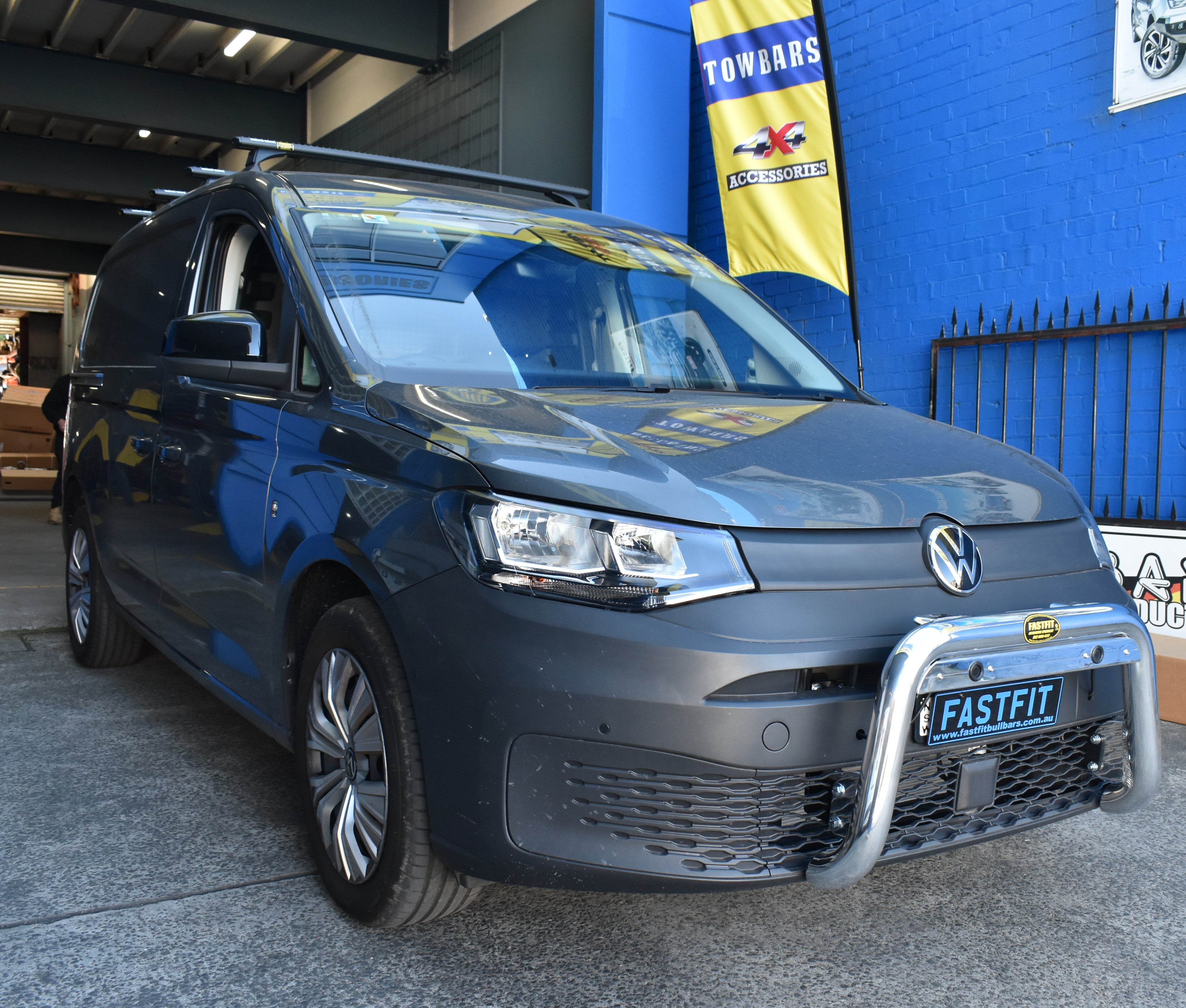 Allbars Nudge Bar to suit on VW Caddy 2026-ON