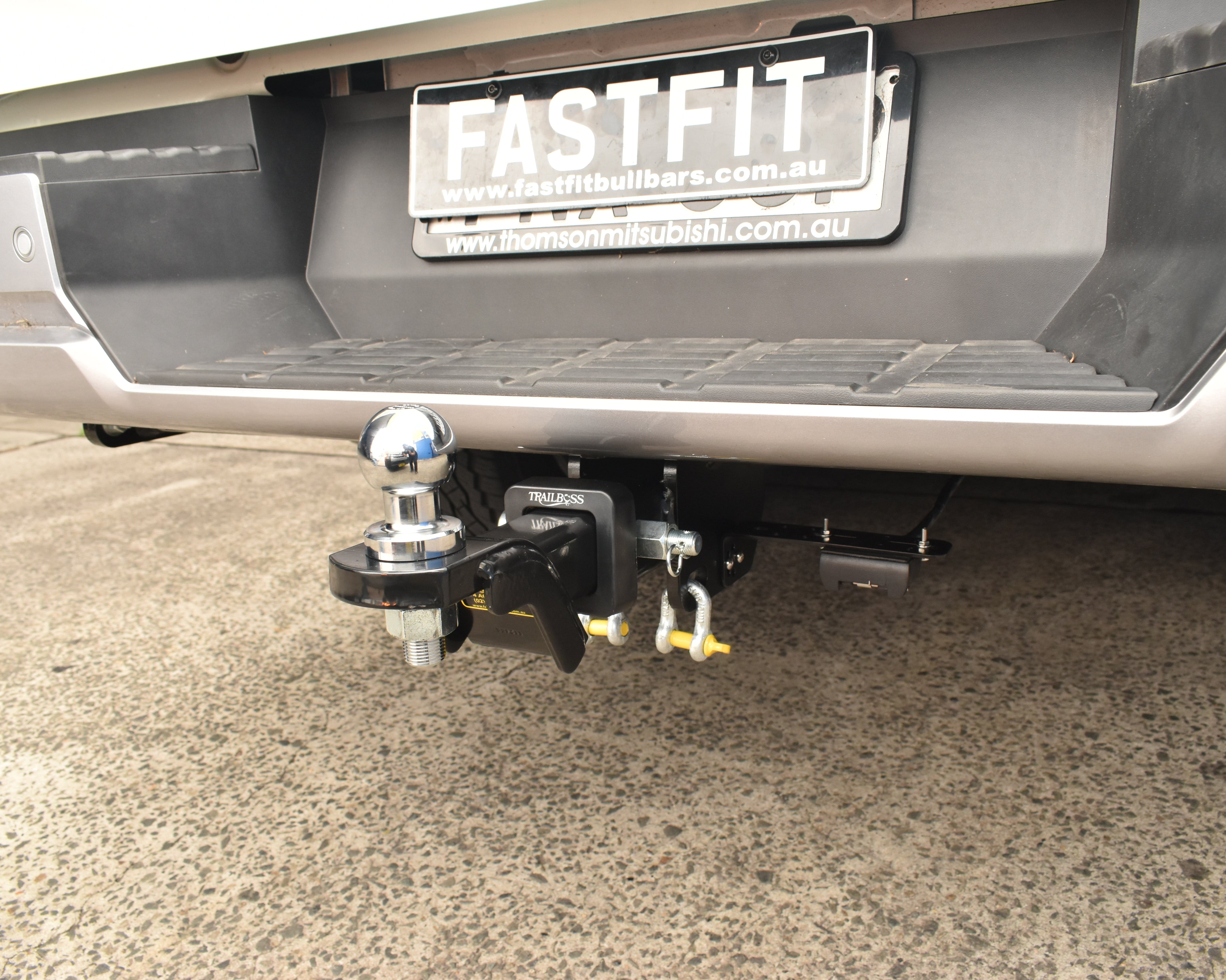 TRAILBOSS Heavy Duty Towbar for Mitsubishi MV Triton Tub Body With Bumper 03/2024 - On