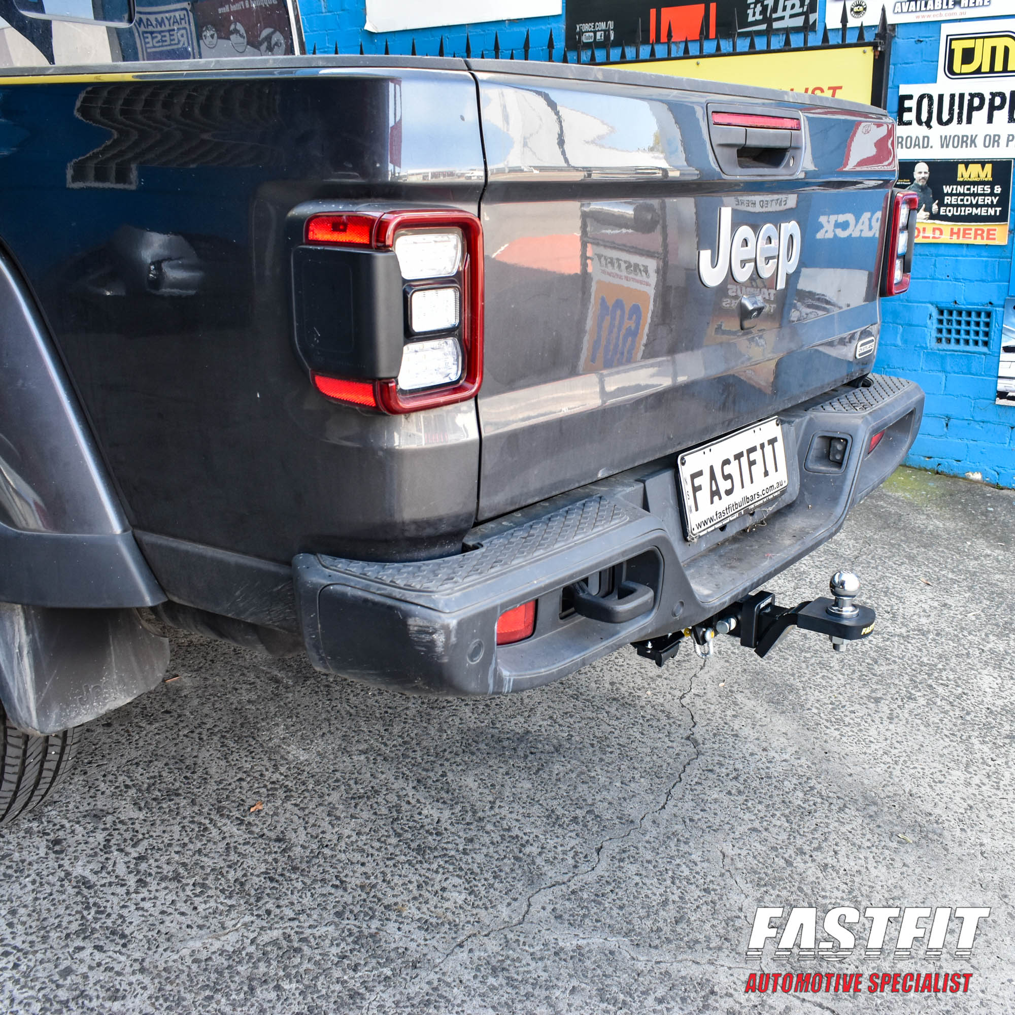 TRAILBOSS Heavy Duty Tow Bar to suit JEEP GLADIATOR 4D UTE 2020-ON