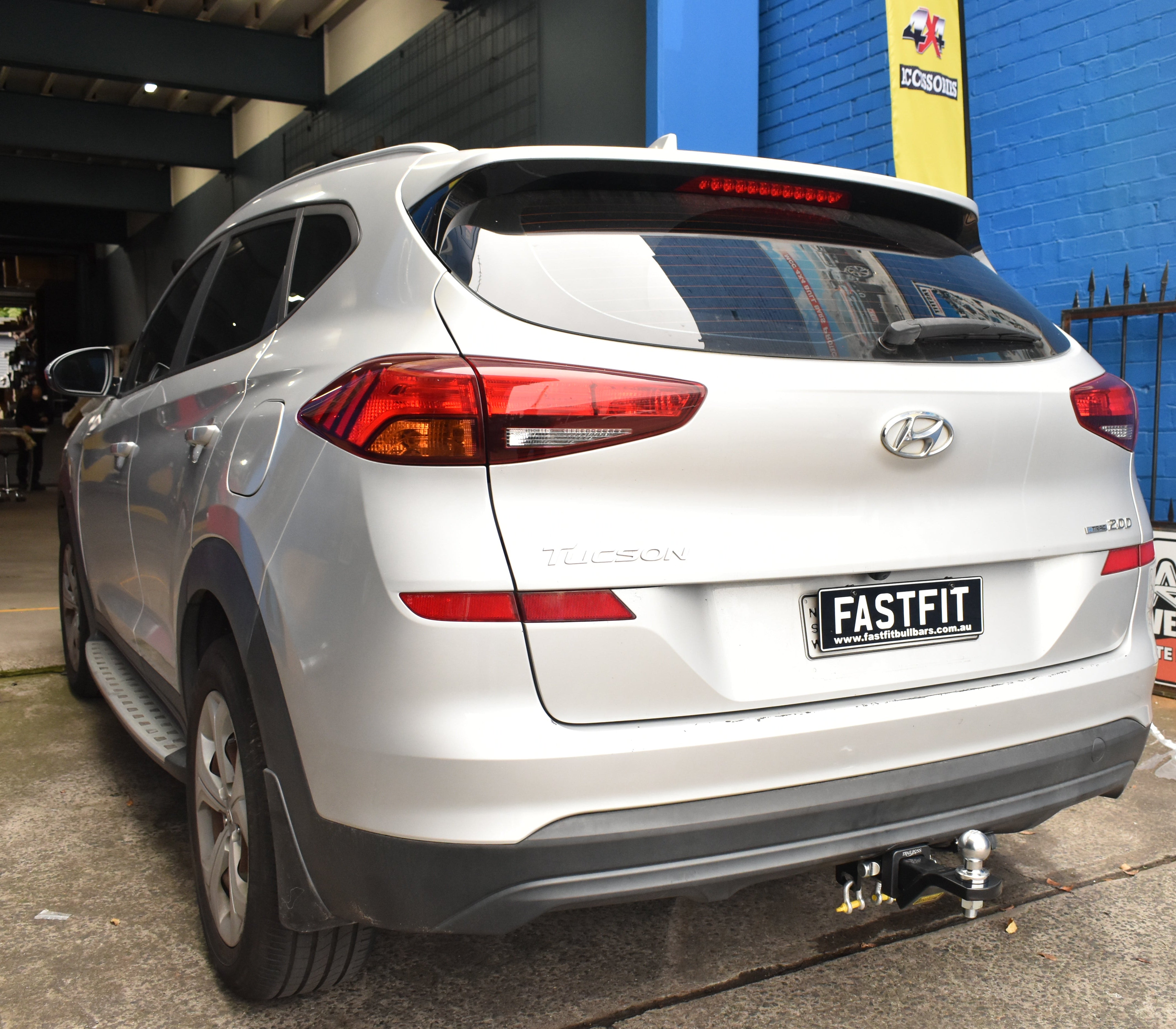 Heavy Duty Premium Trailboss towbar for Hyundai Tucson SUV 06/2018 - 12/2018 (Built in Czech Republic without captive nuts)