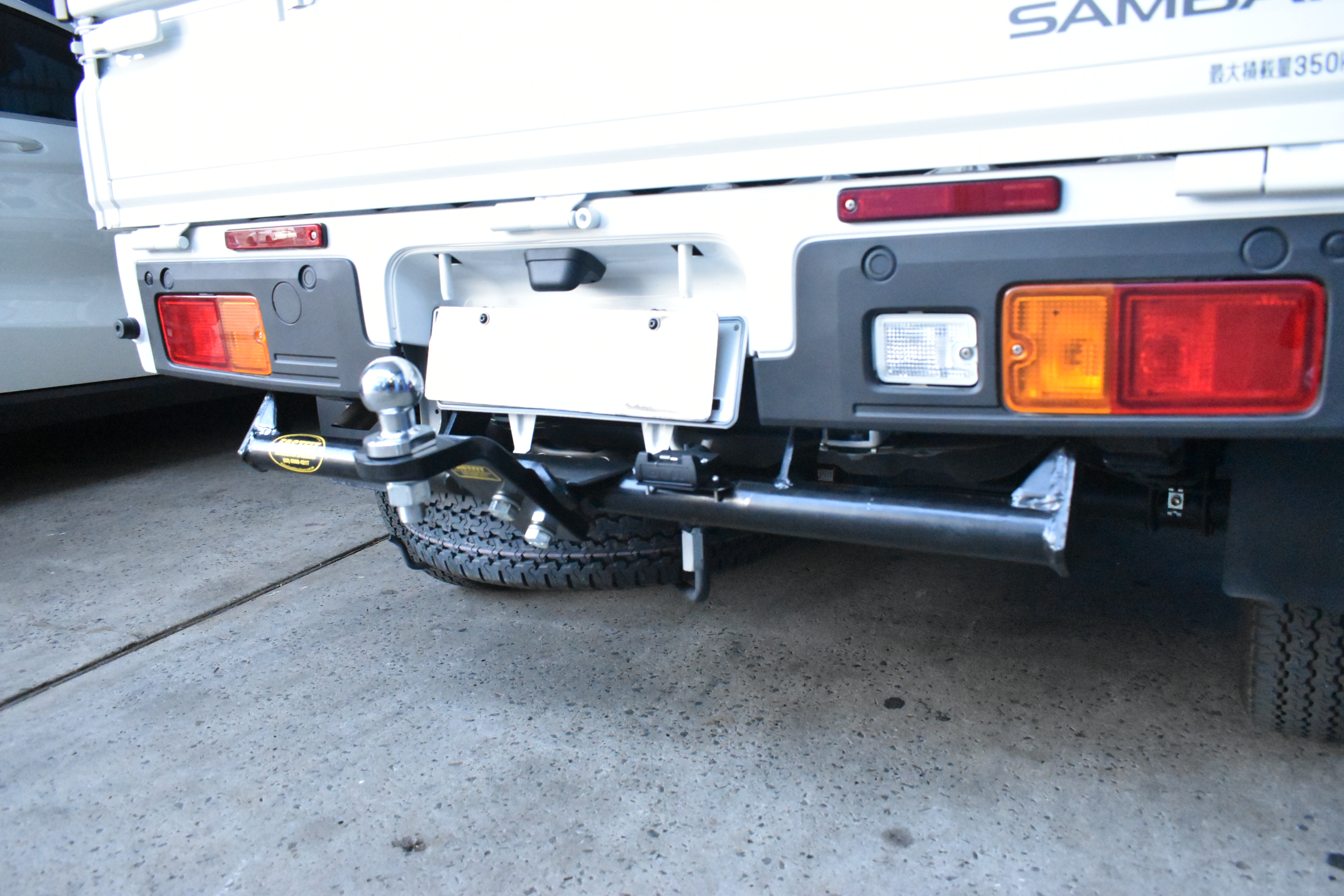 Fastfit Heavy duty towbar to suit on Subaru Sambar (Custom fitting only at our workshop contact for quote)