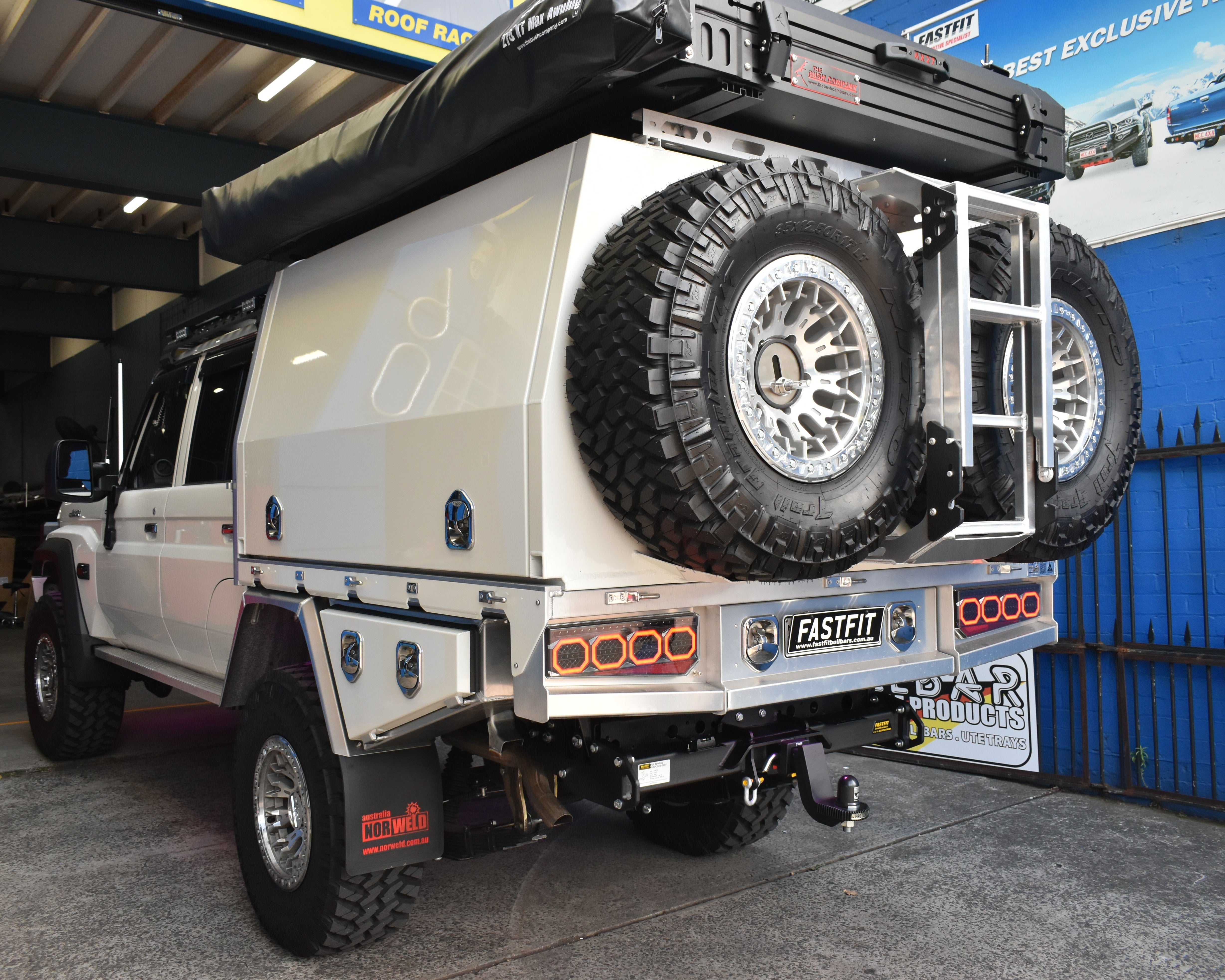 TAG Extreme Recovery Towbar for Toyota Landcruiser 75 & 79 Series Single/Double Cab