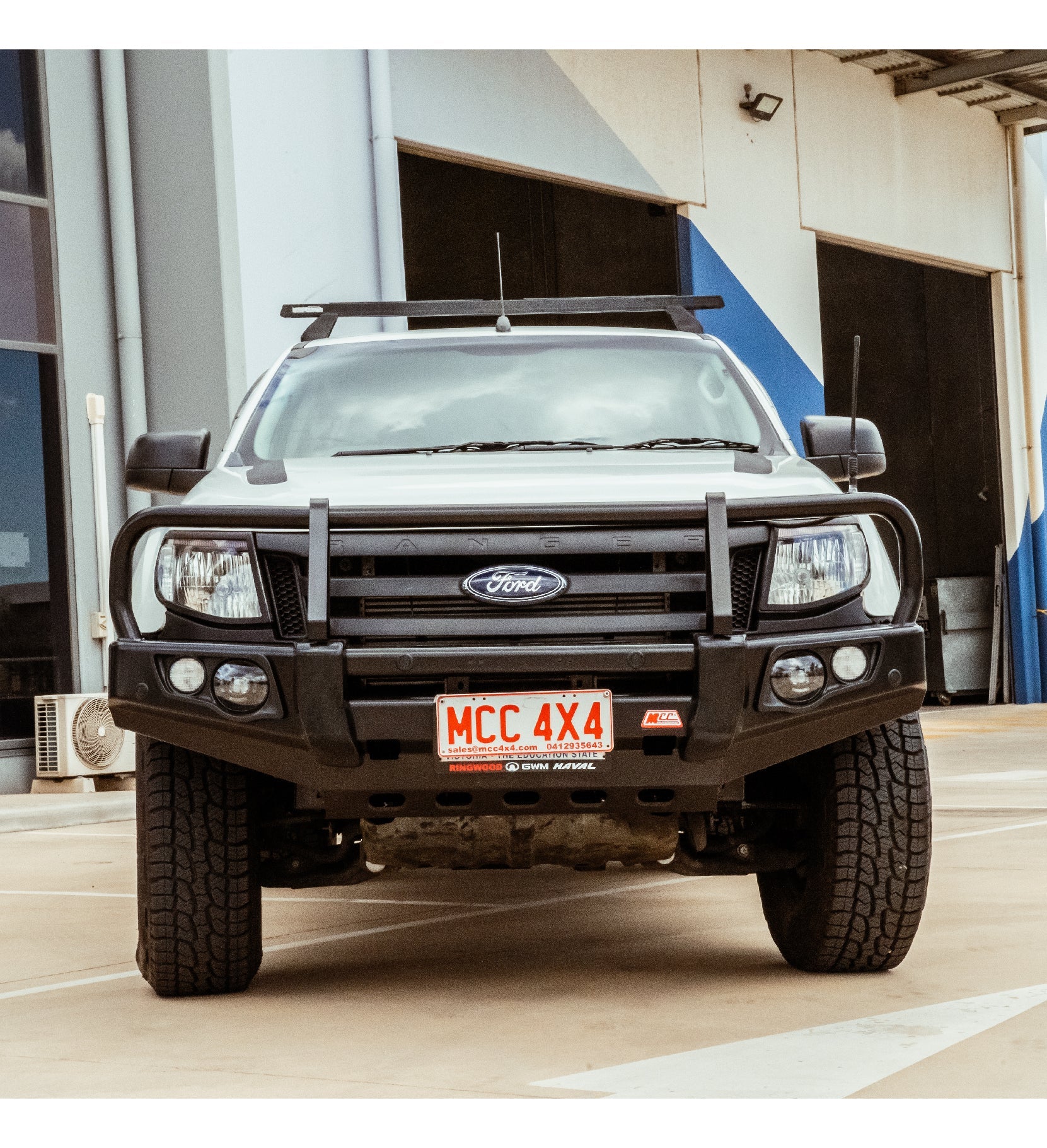 MCC 707-02 A-FRAME Falcon Bull Bars PREMIUM to suit Ford Ranger PX 1 2011-2015