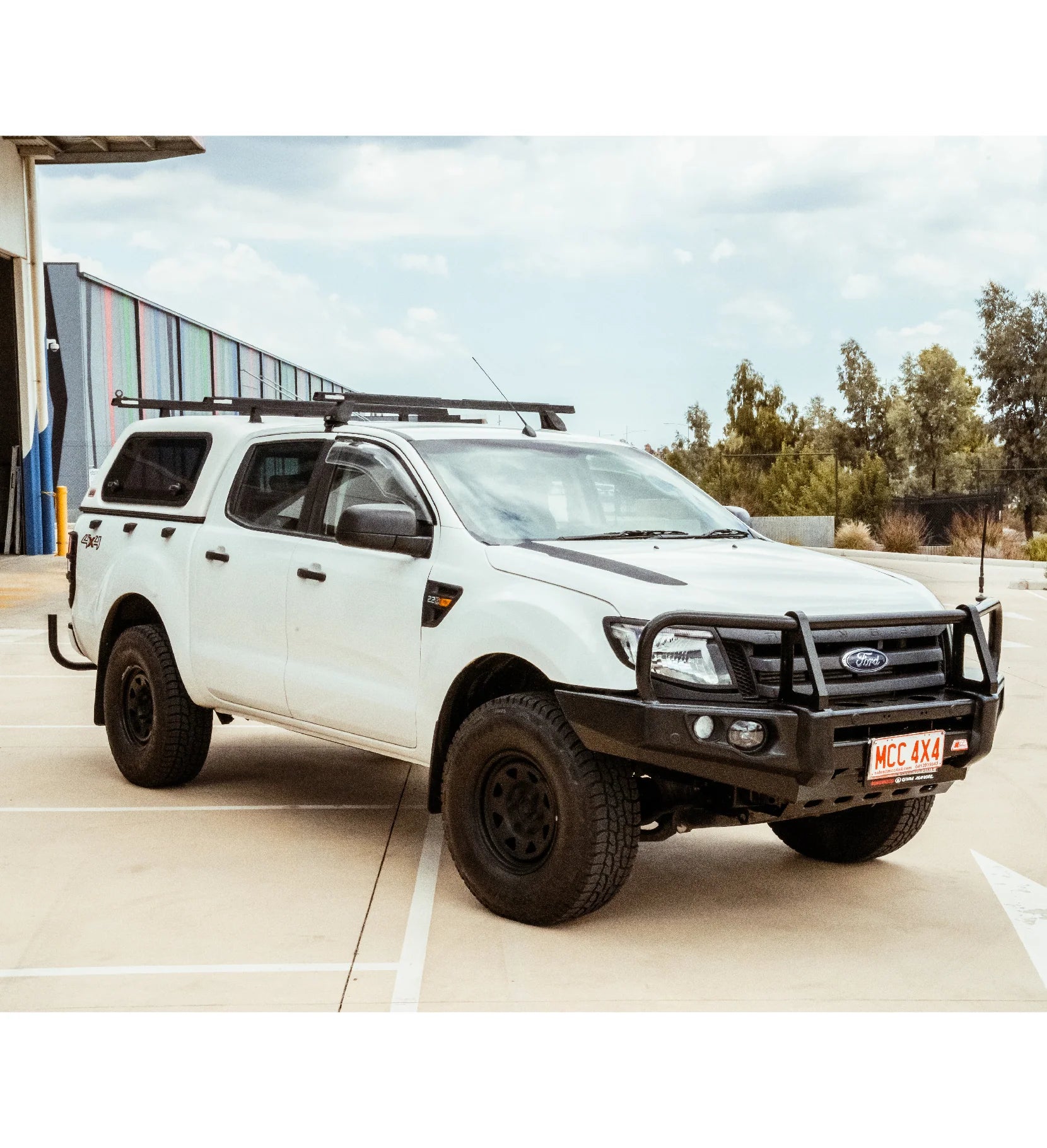 MCC 707-02 A-FRAME Falcon Bull Bars PREMIUM to suit Ford Ranger PX 1 2011-2015