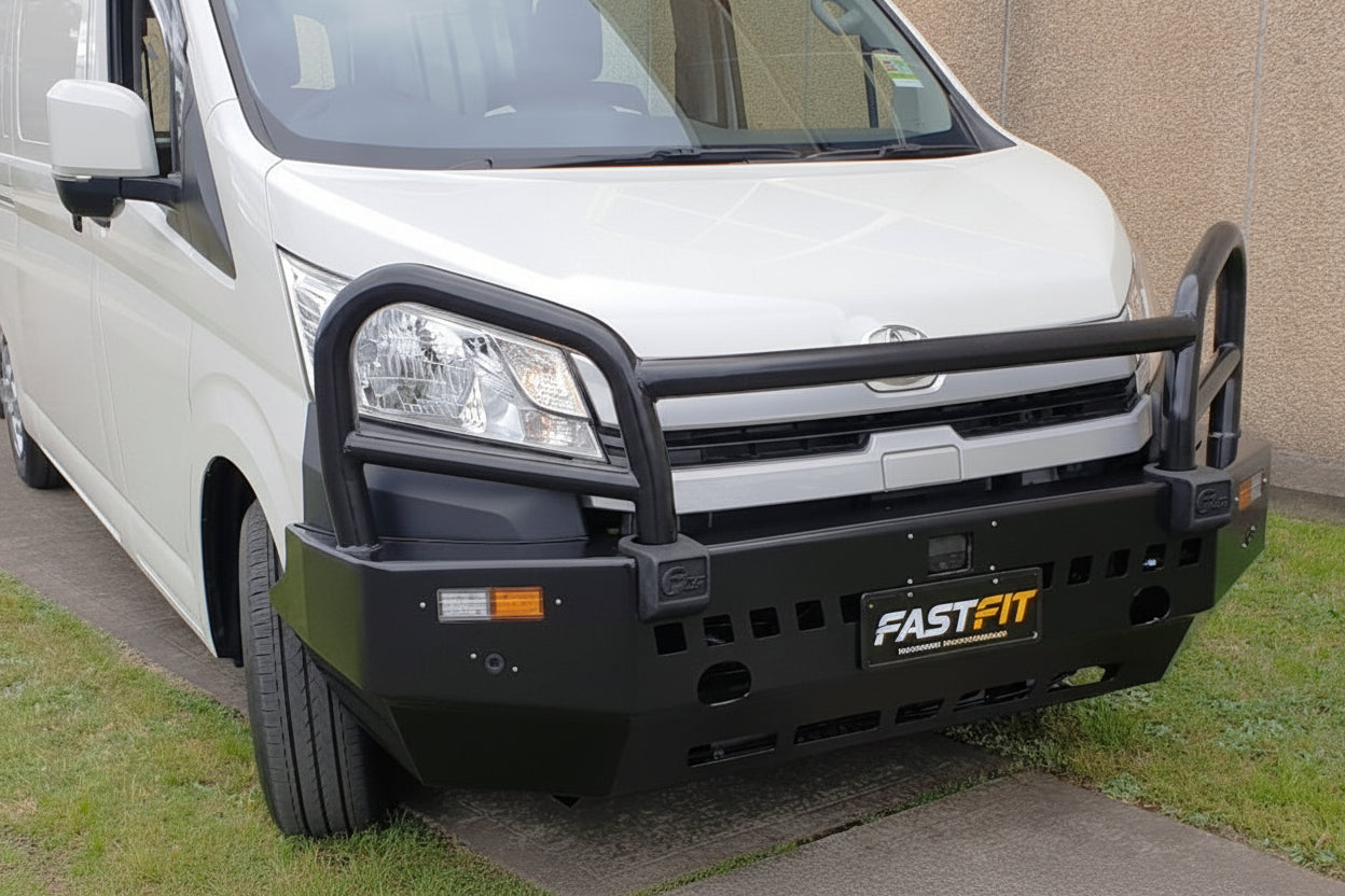 Formula steel Bullbar to suit Toyota Hiace 2019 SLWB /LWB