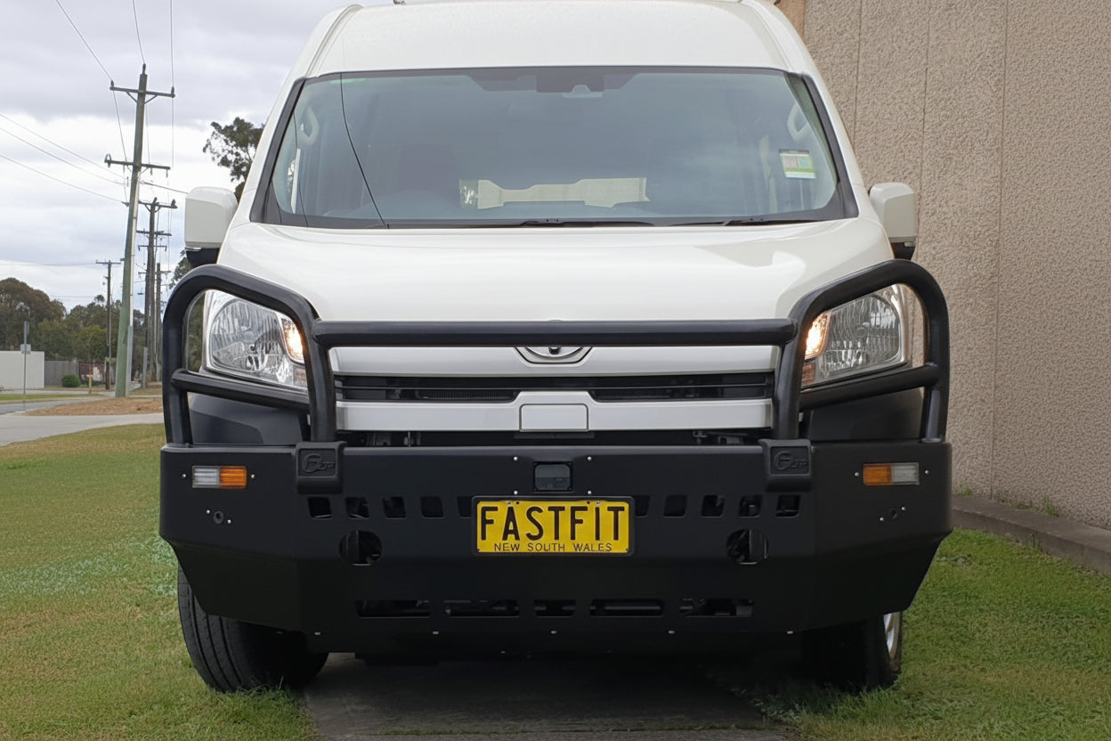 Formula steel Bullbar to suit Toyota Hiace 2019 SLWB /LWB