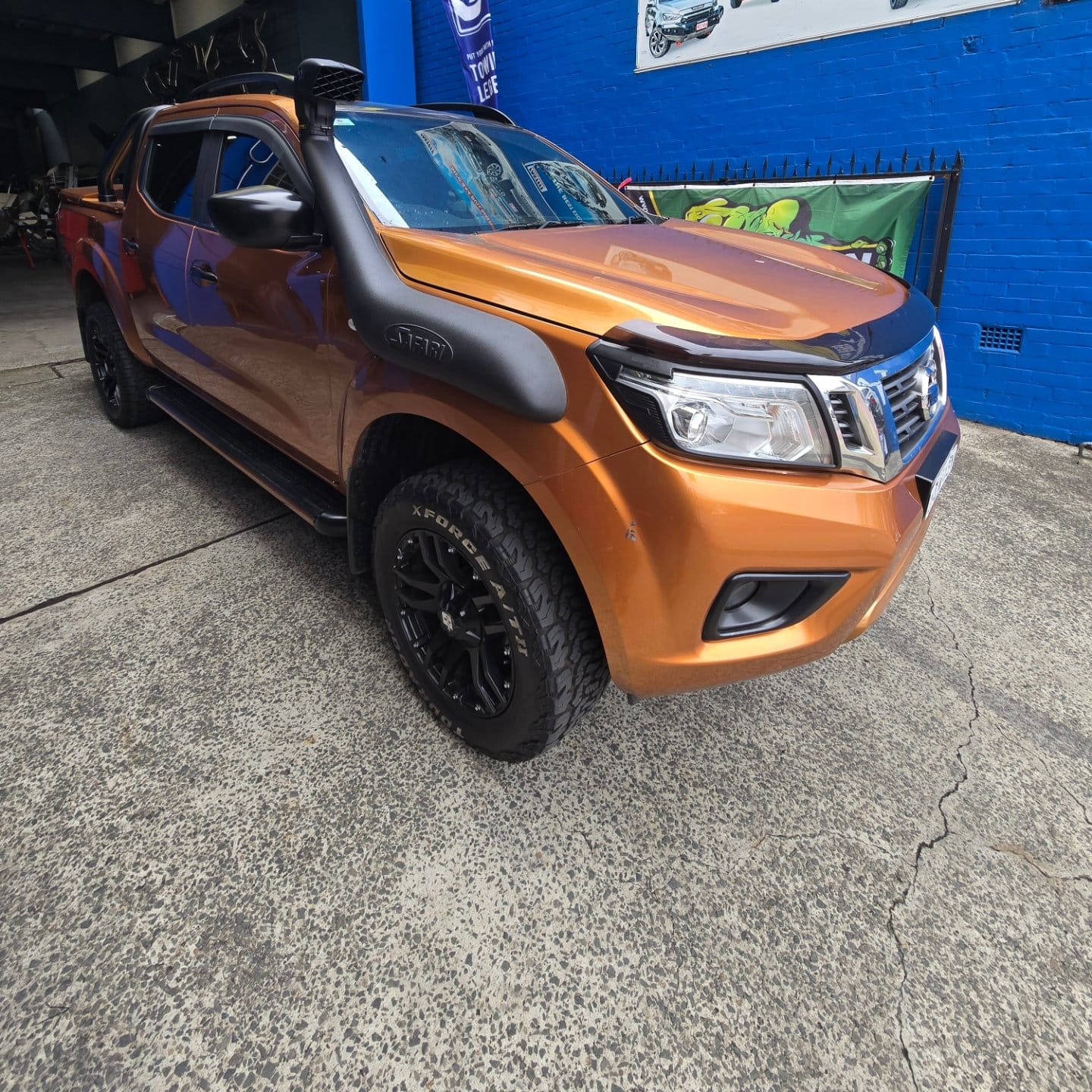 Safari V-Spec Snorkel Kit TO SUIT NISSAN NAVARA NP300 07/2015-2020
