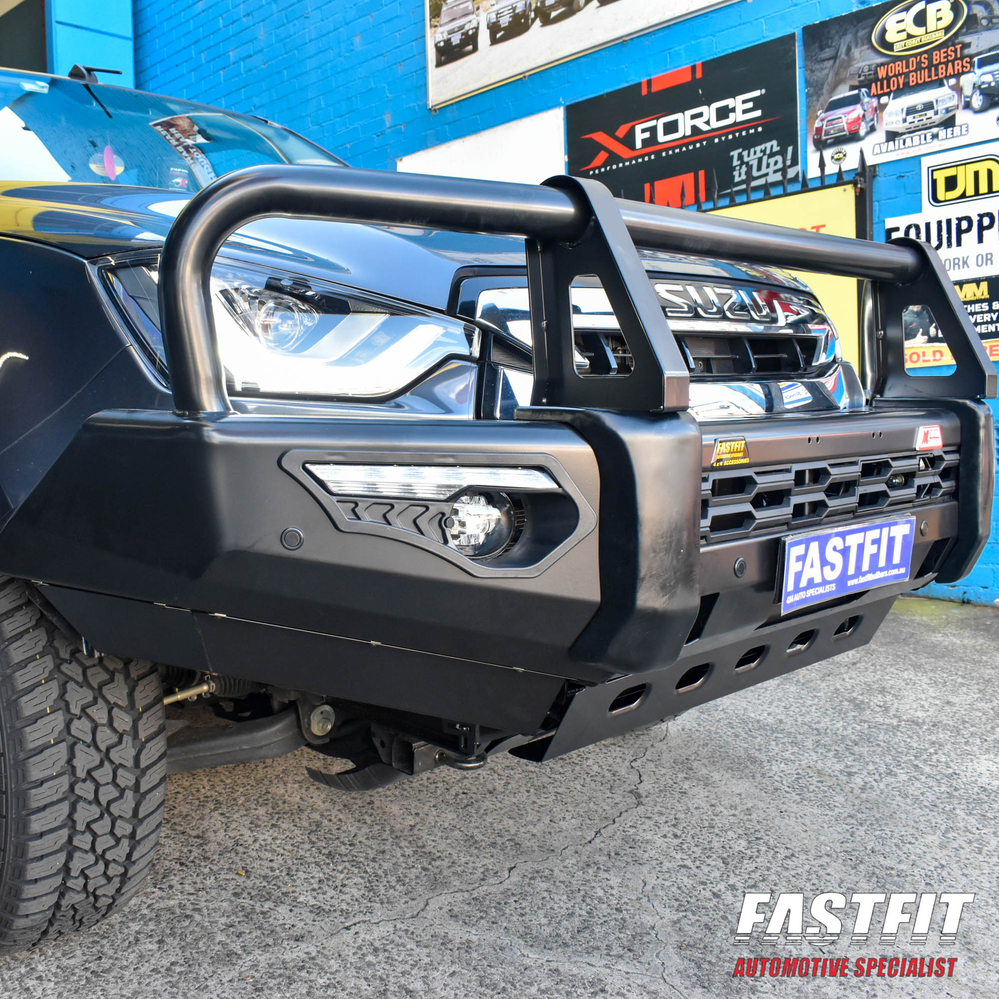 MCC 808-02 Phoenix A-Frame Bullbar to suit ISUZU Dmax facelift 2017-2020