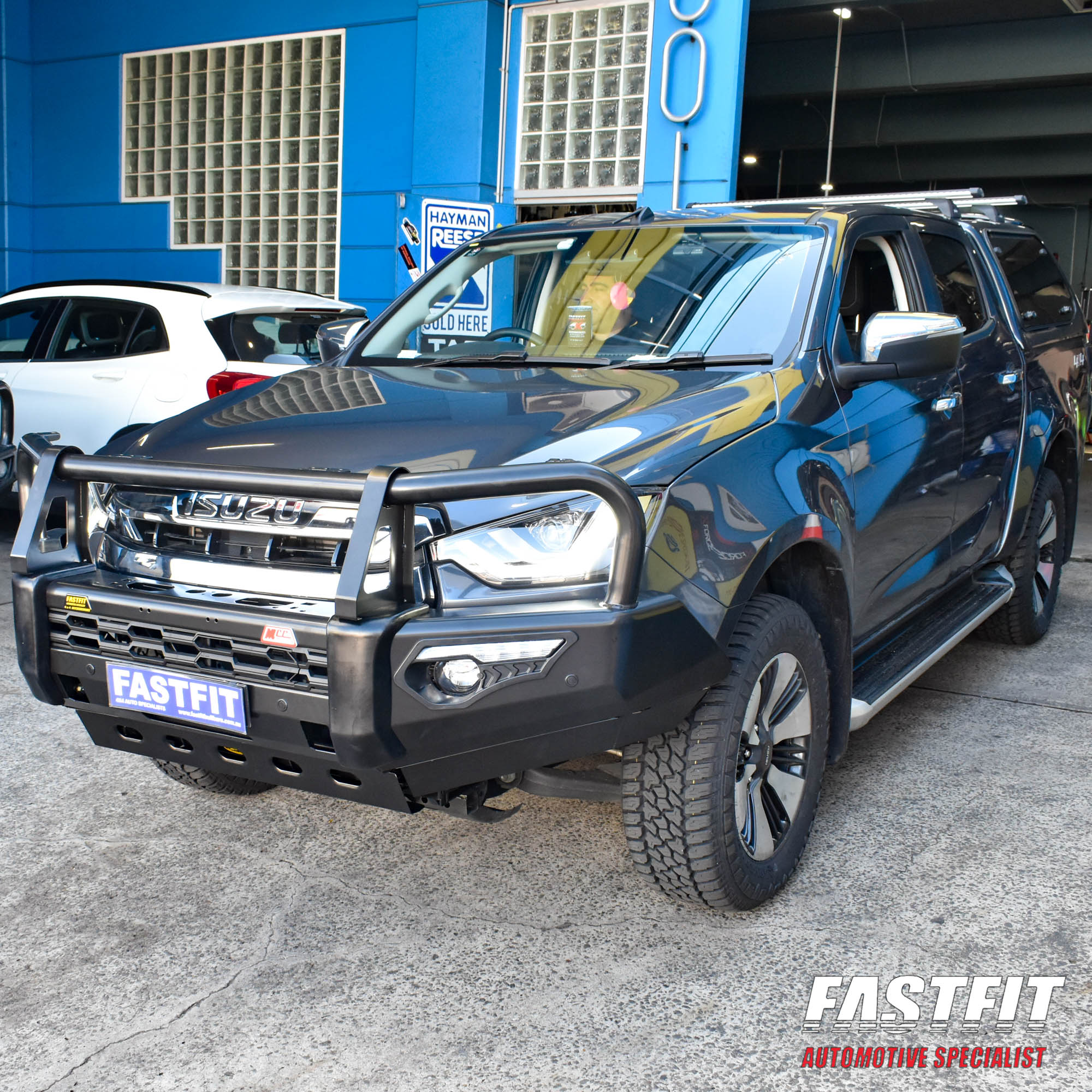 MCC 808-02 Phoenix A-Frame Bullbar to suit ISUZU Dmax facelift 2017-2020