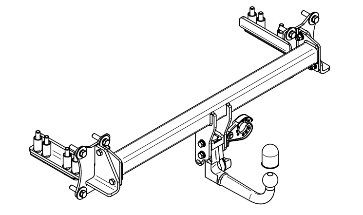 FASTFIT EUROPEAN TOWBAR TO SUIT RANGE ROVER VELAR 08/2013-ON